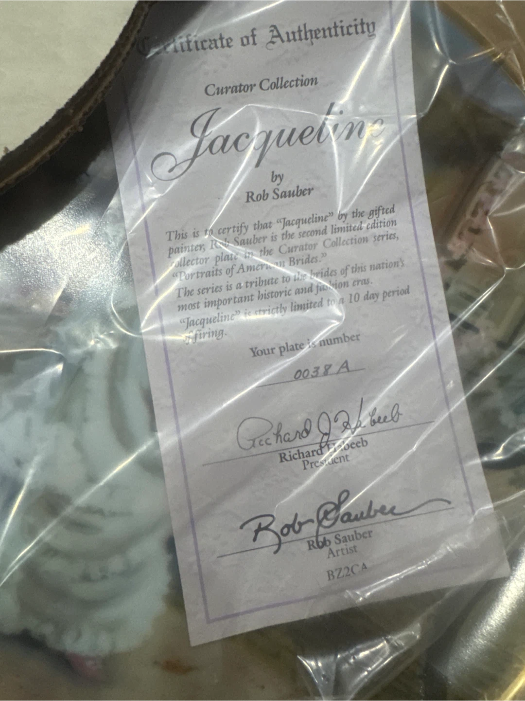 Complete Collector Plate Series by Bob Sauber - photo 4