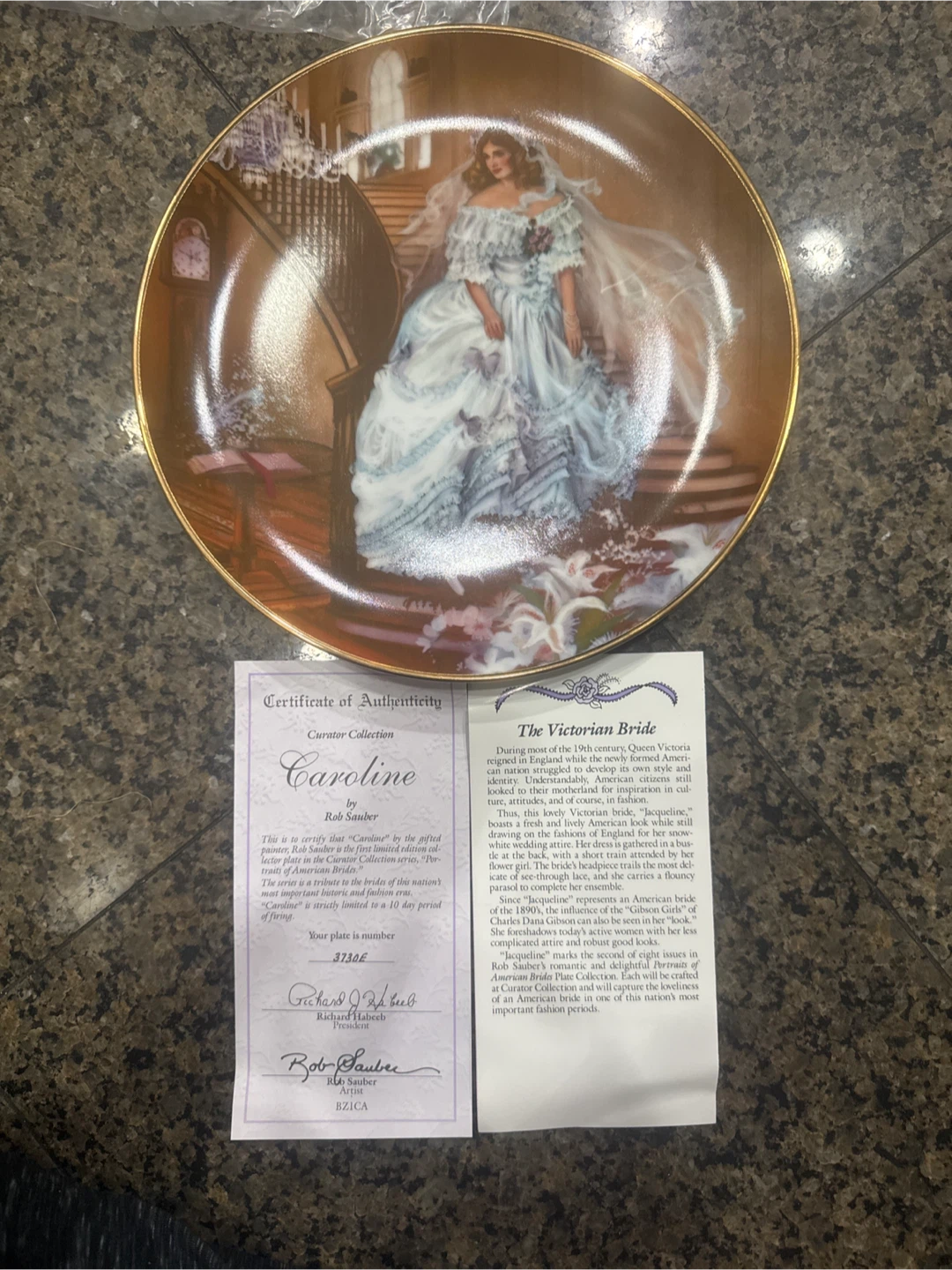 Complete Collector Plate Series by Bob Sauber