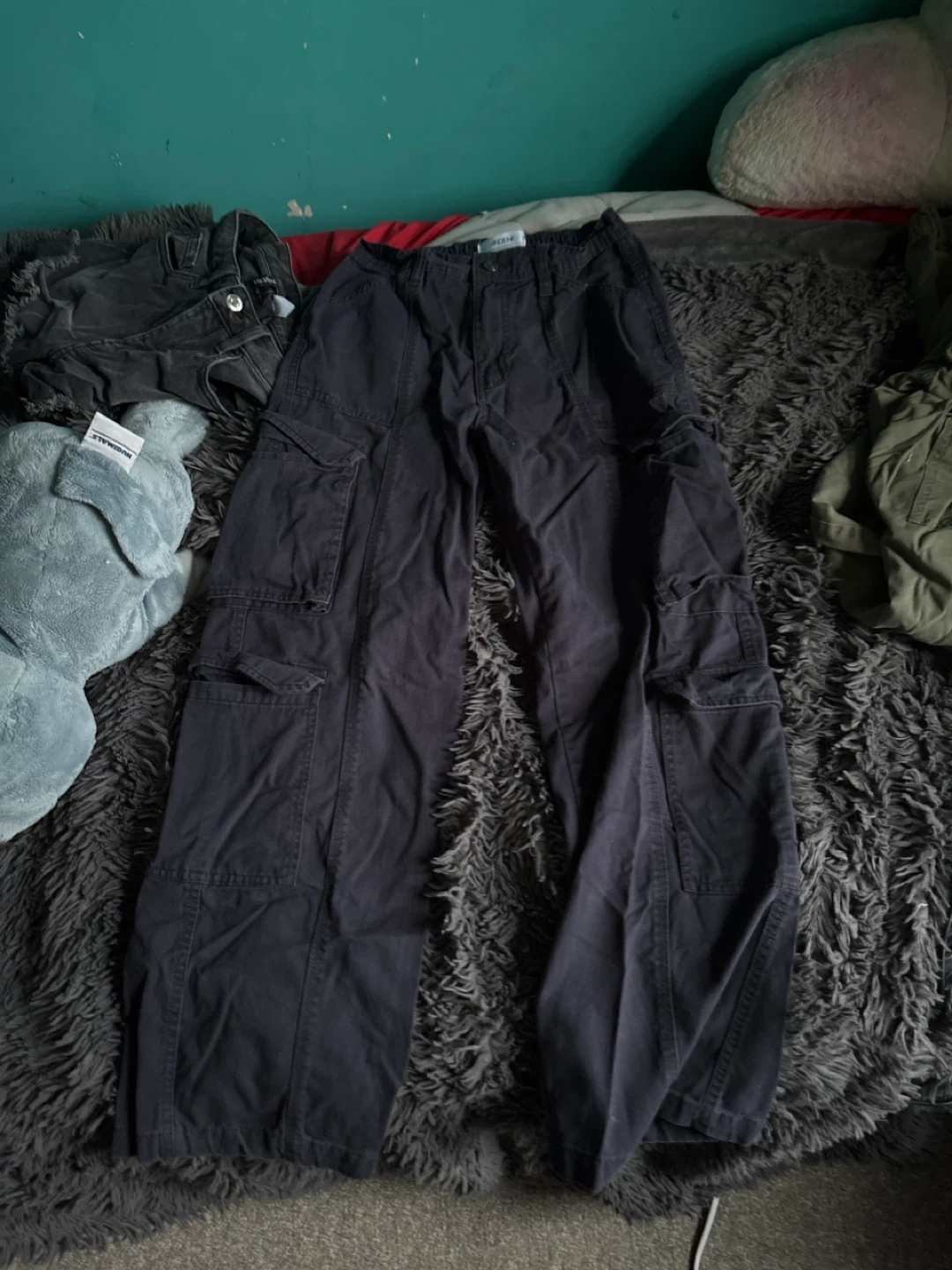 Cargo Pants Navy Blue