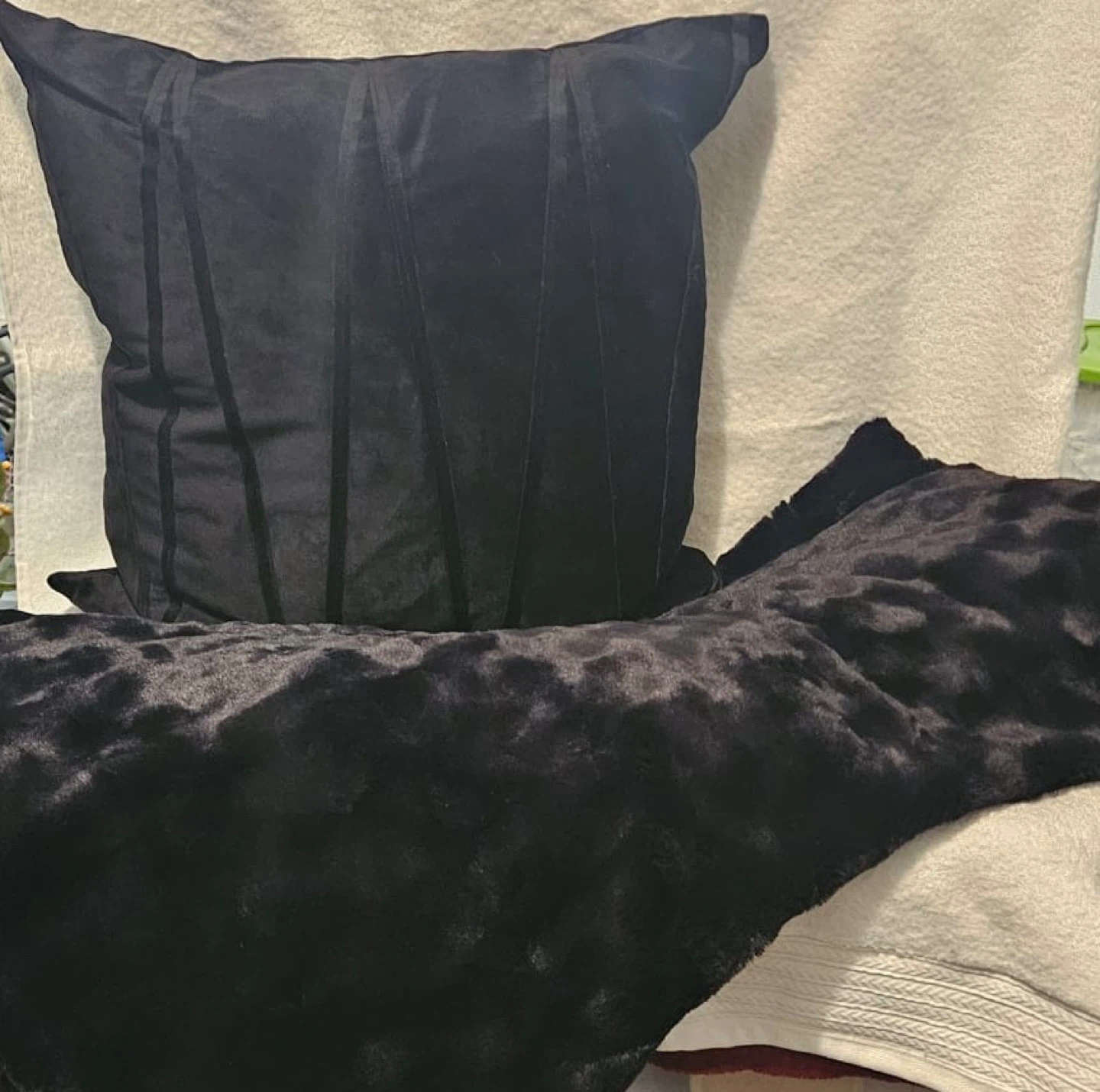 Black Velvet Décor Bundle — New Condition - photo 4