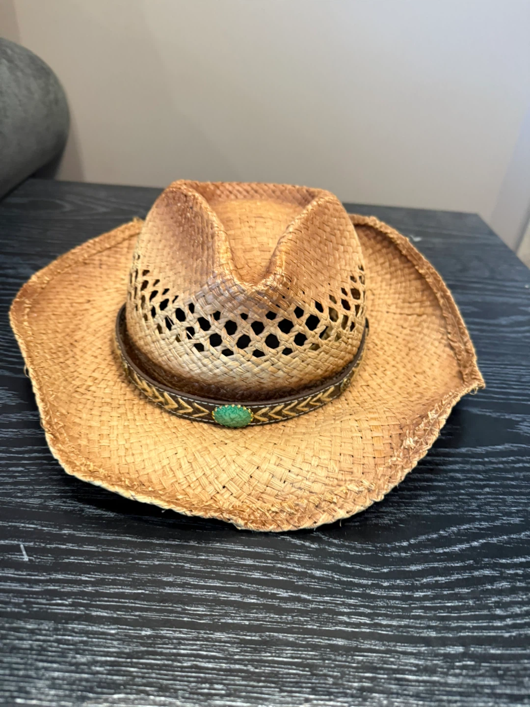 Conner Handmade Straw Cowboy Hat