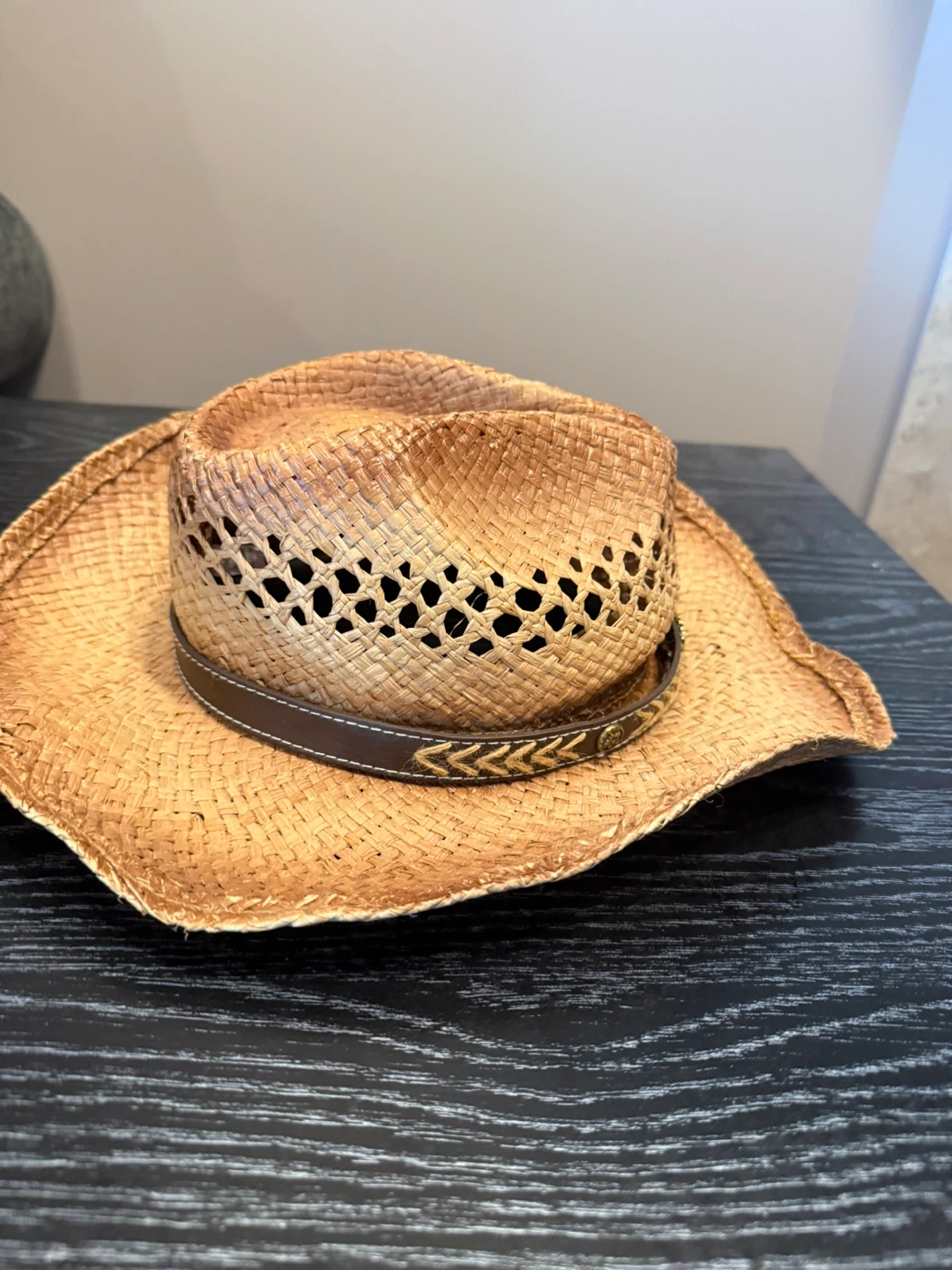 Conner Handmade Straw Cowboy Hat - photo 3