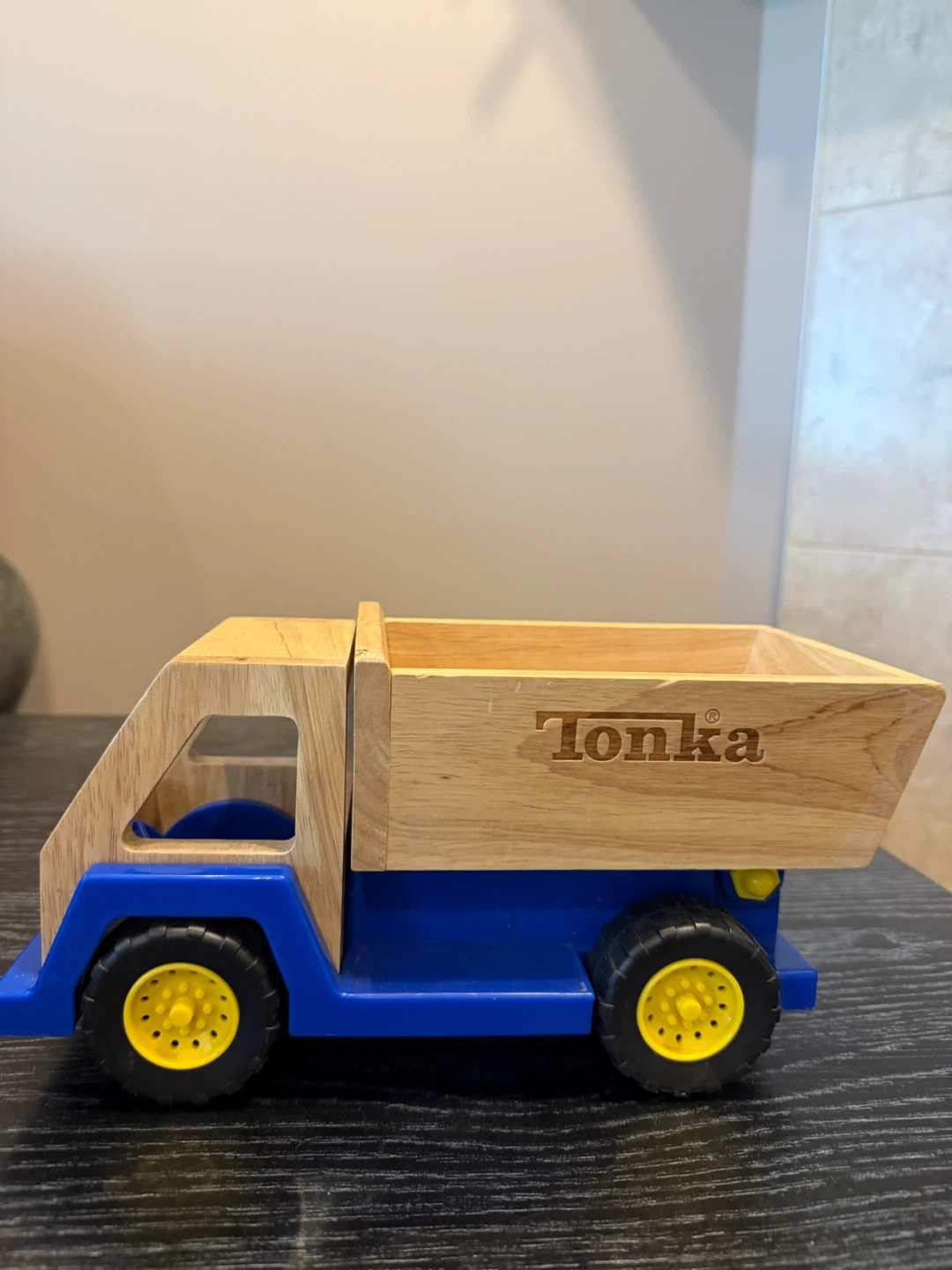 Tonka Wooden Dump Truck Toy
