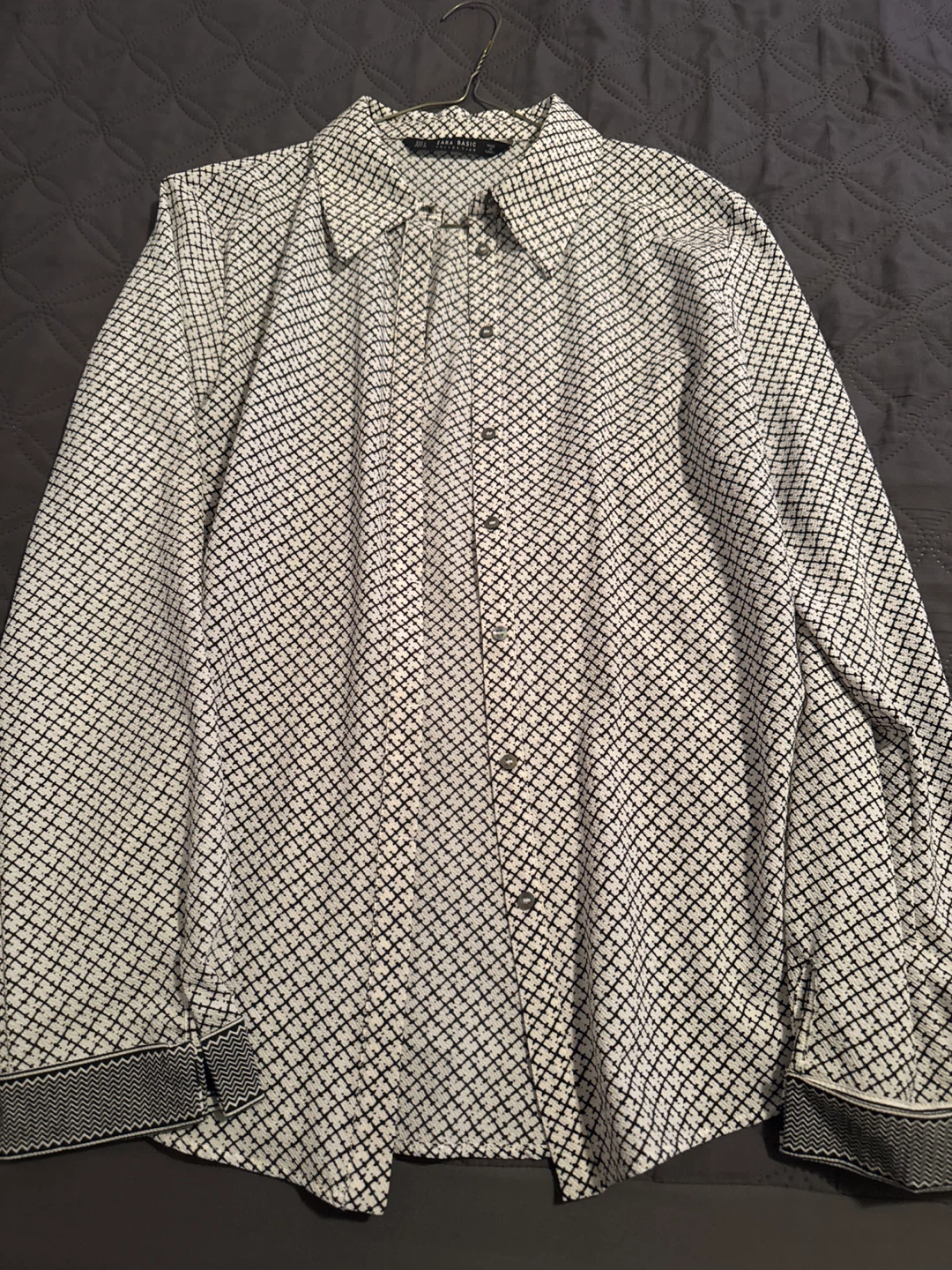 Zara Basic Collection Long Sleeve Blouse