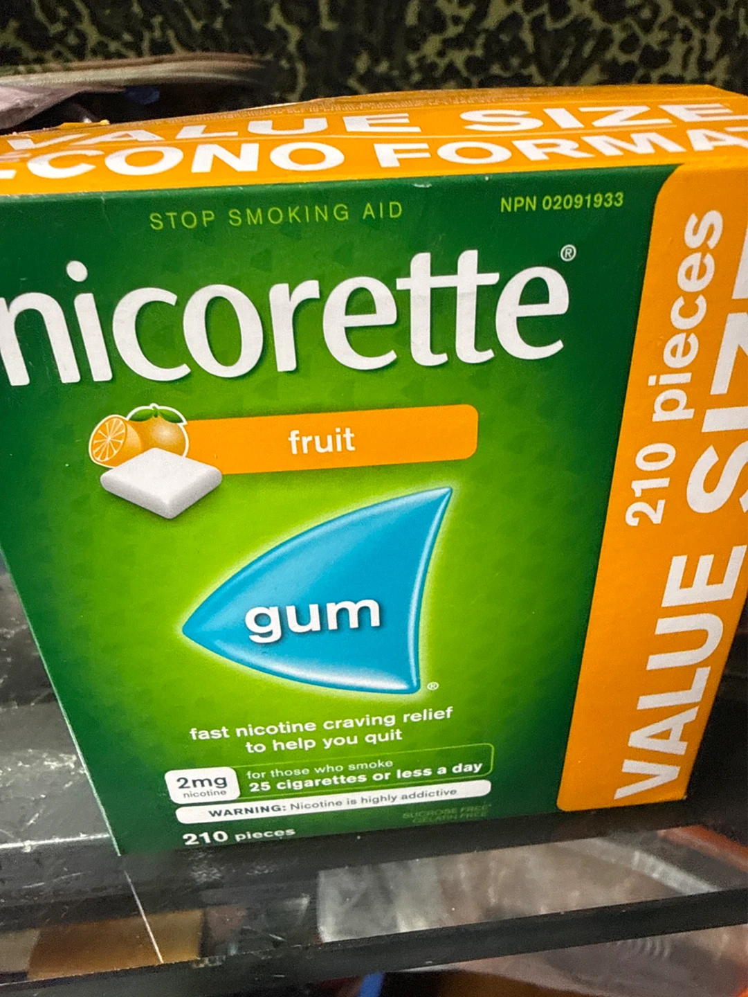 Nico-Goo Gum Fruit Nicotine Replacement Therapy 2mg 210 Pieces - photo 2