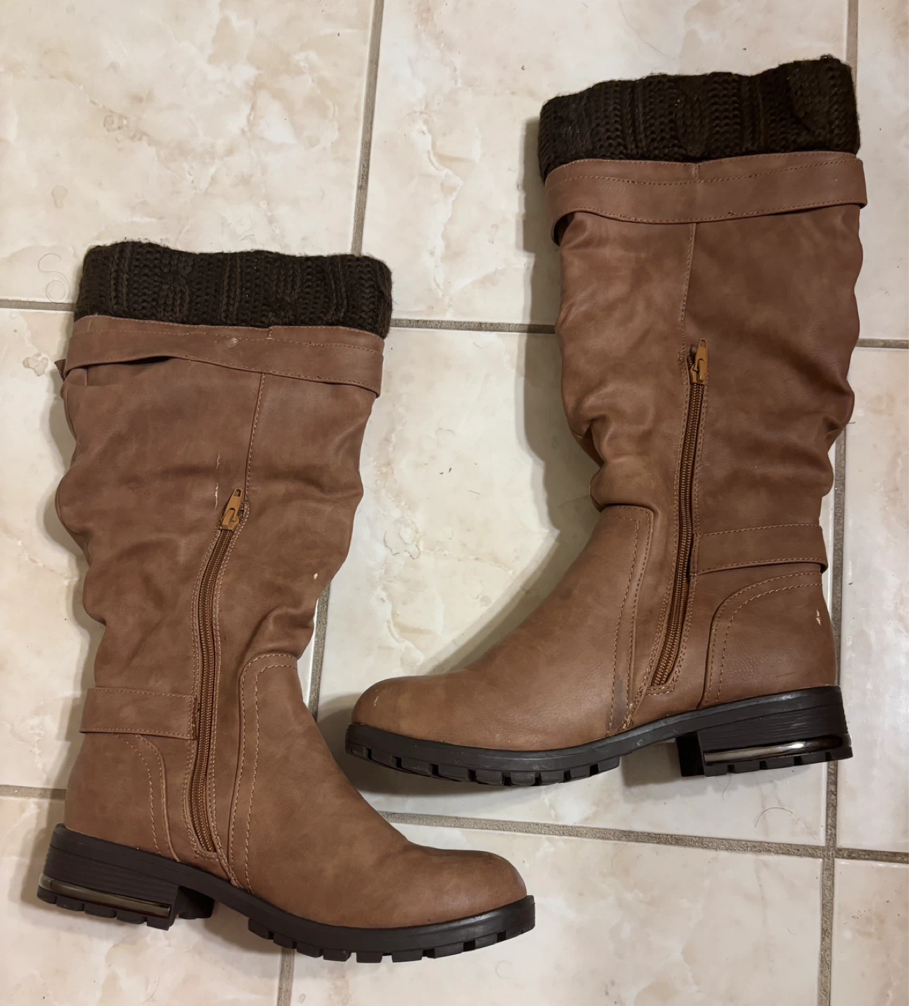 Brown Riding Boots by “Call it Spring” (size 8.5) - photo 2
