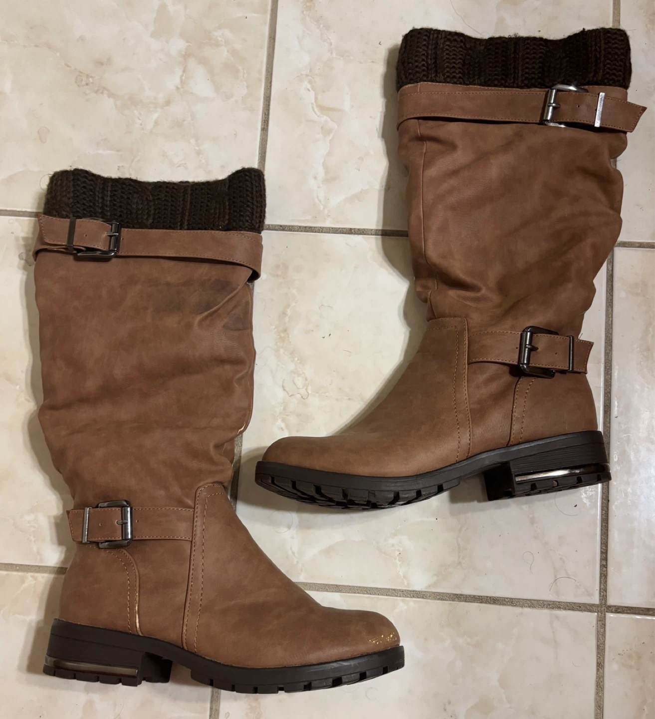 Brown Riding Boots by “Call it Spring” (size 8.5)