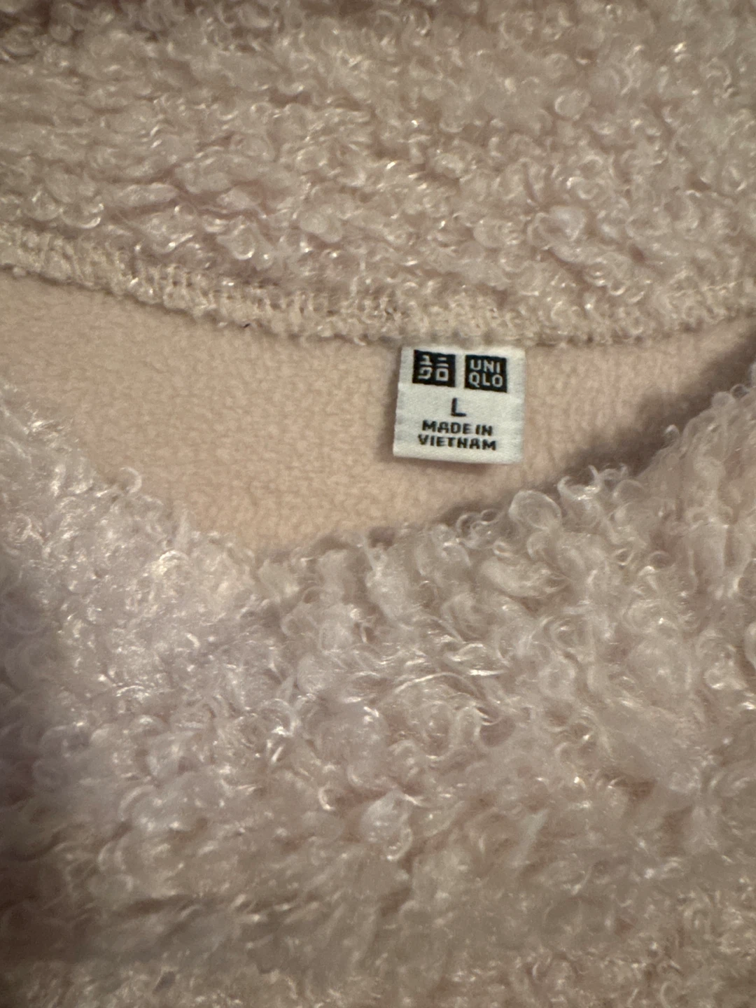 UNIQLO Fuzzy Fleece Crewneck Sweater - Size L - photo 2