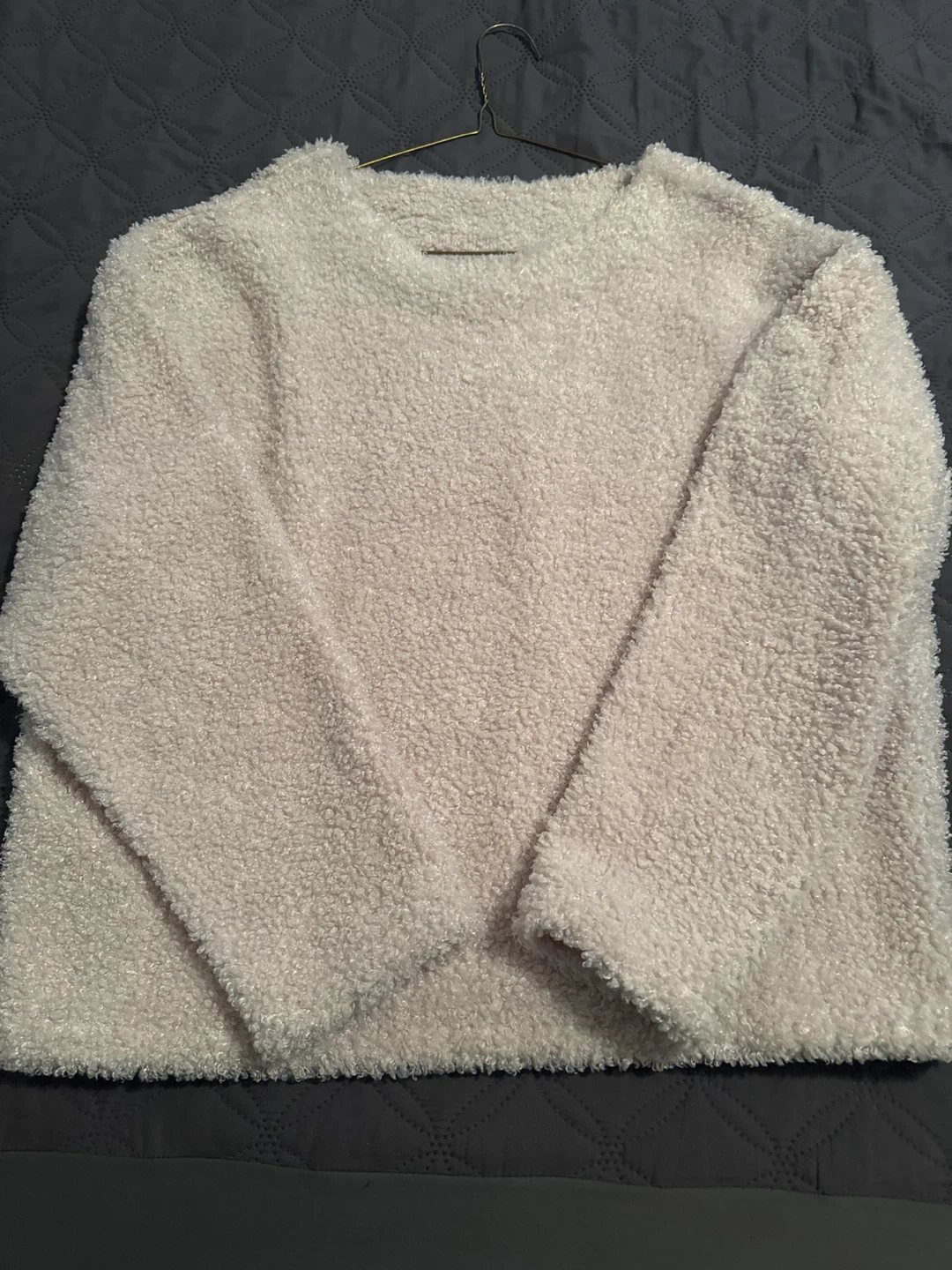 UNIQLO Fuzzy Fleece Crewneck Sweater - Size L
