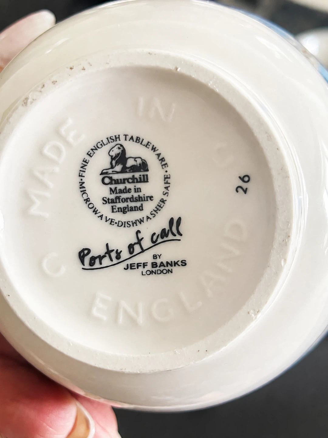 Churchill Ports of Call Teacups (Set of 6 ) - photo 3