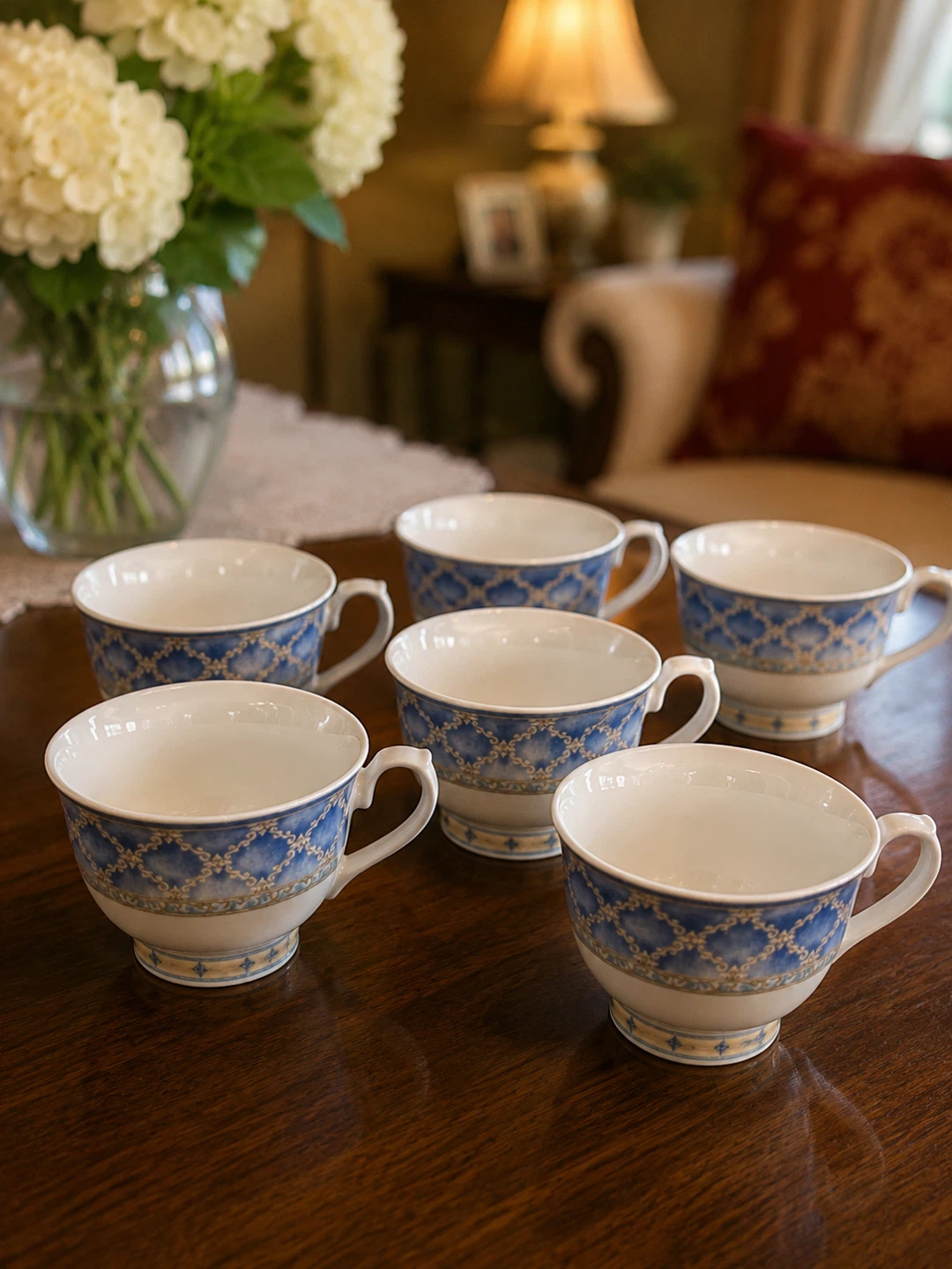 Churchill Ports of Call Teacups (Set of 6 )