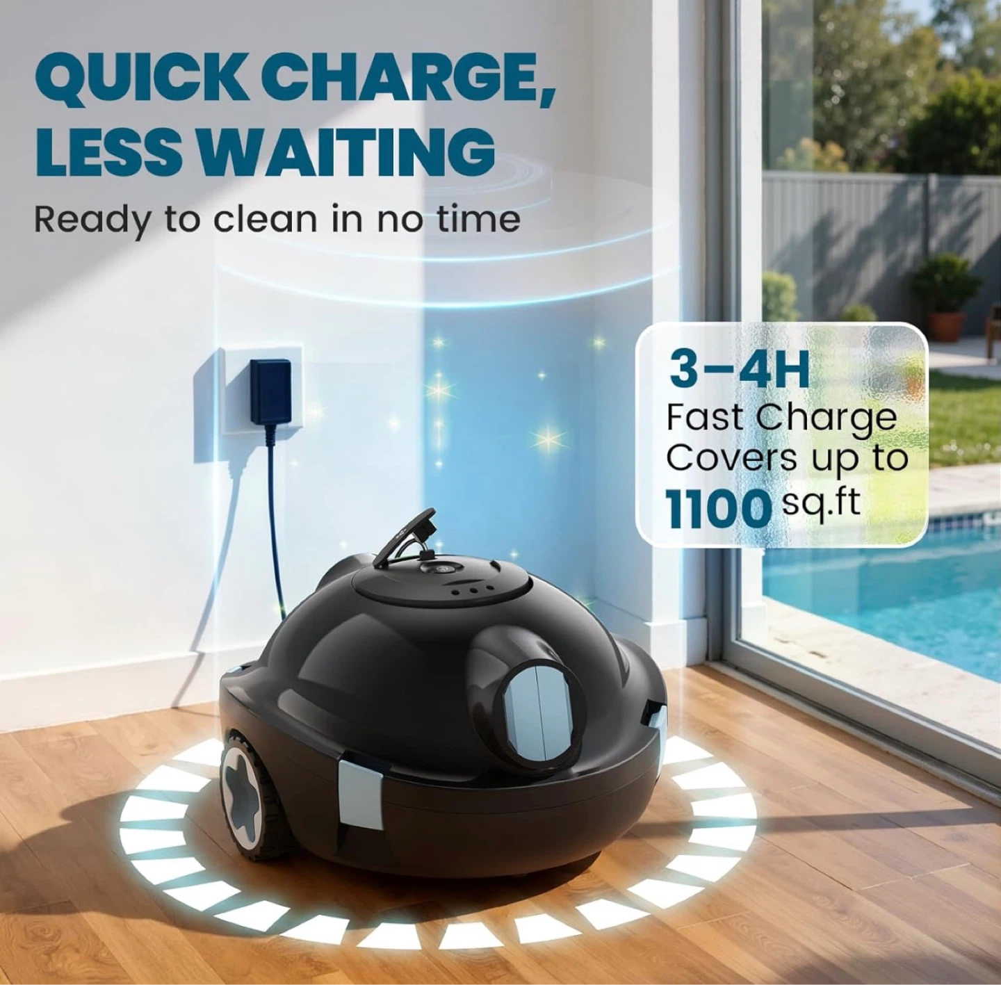 Brand new Cordless Robotic Pool Cleaner - photo 5