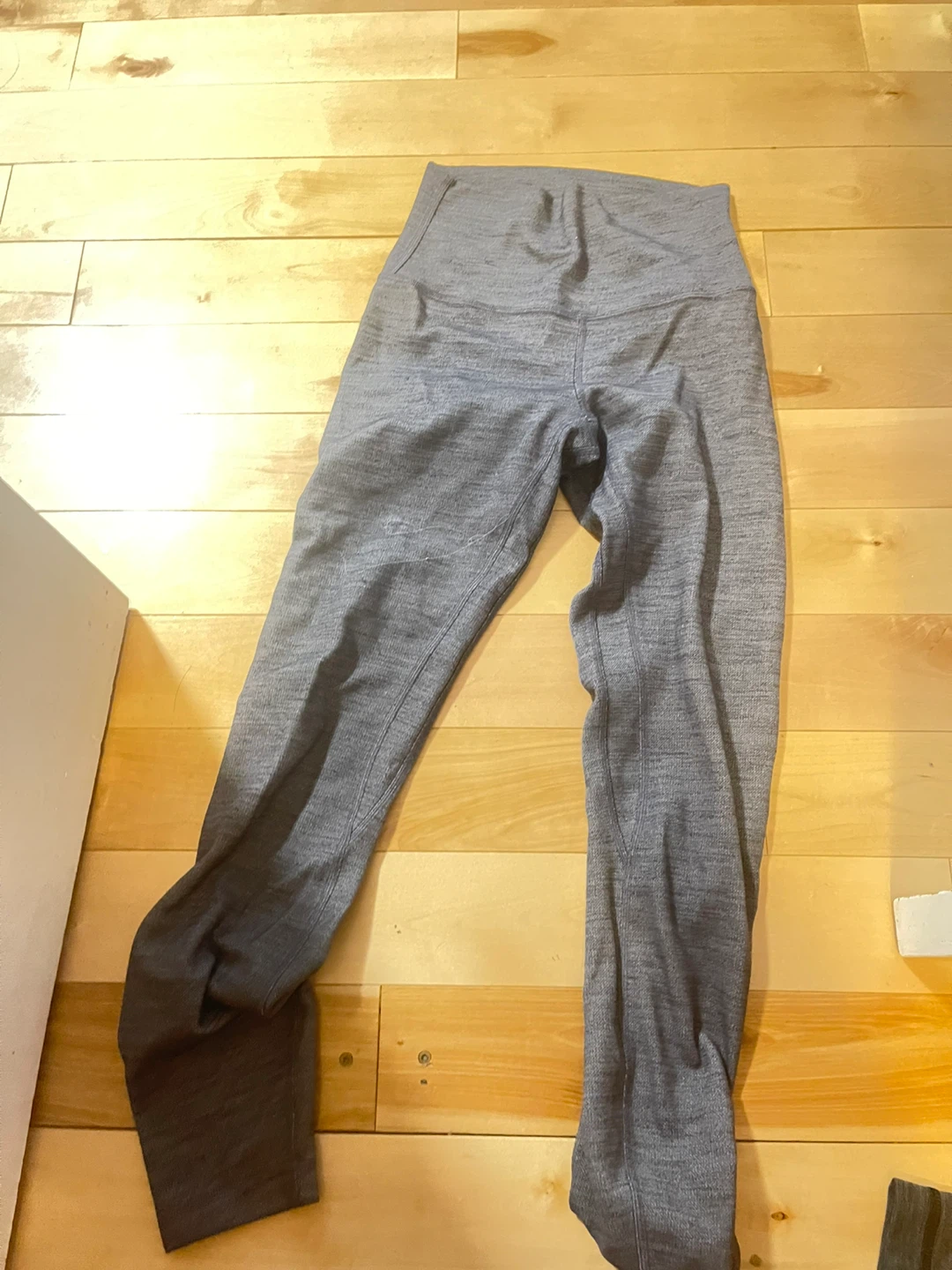 Lululemon Grey Heathered Leggings