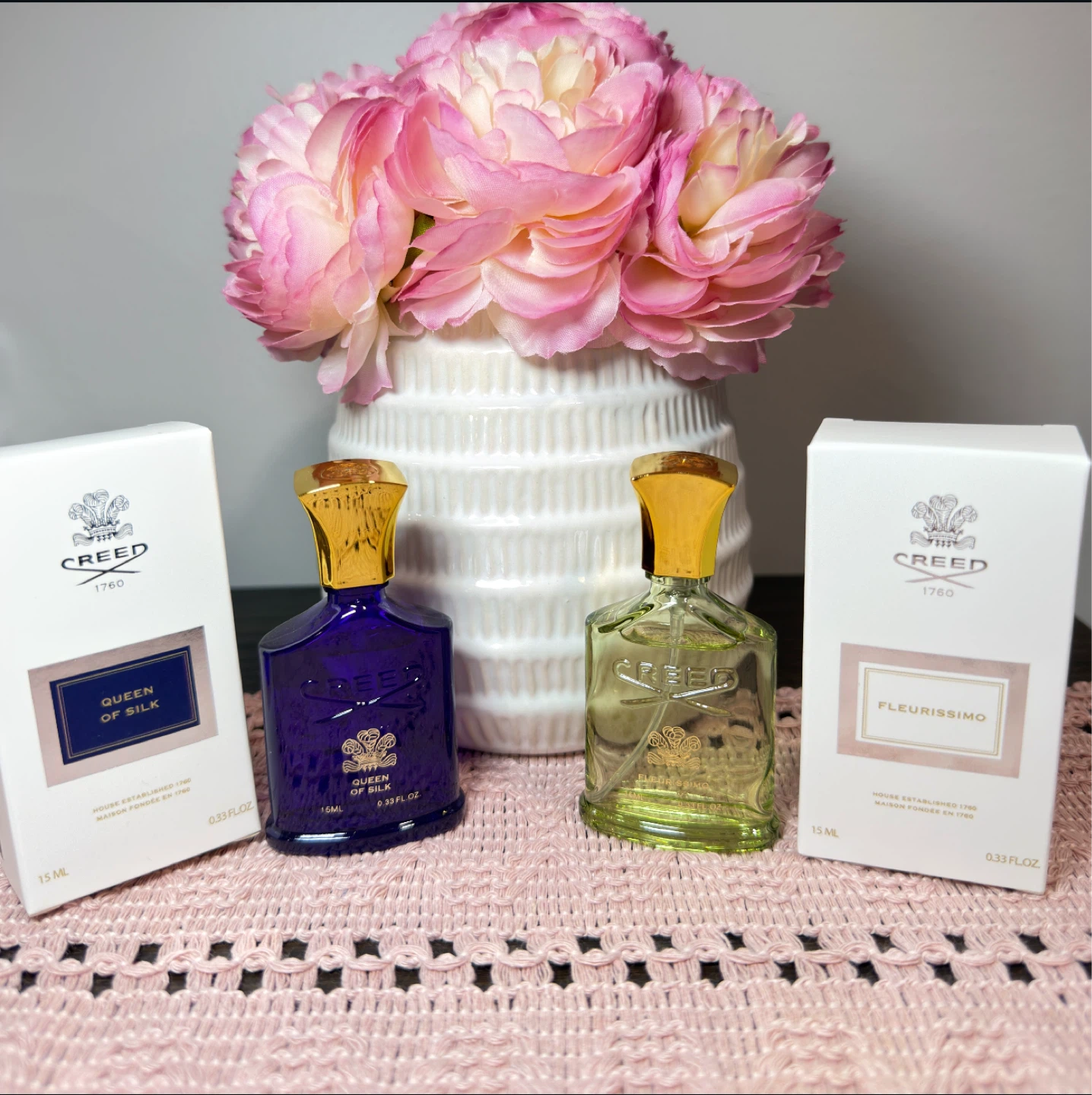Creed Queen of Silk & Fleursissimo Perfume 15ml