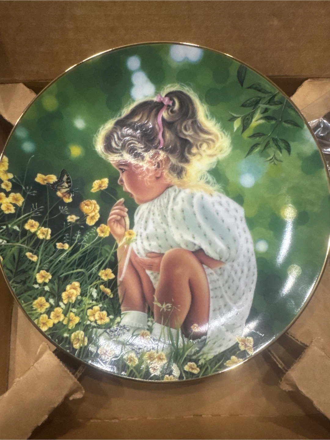 Hamilton Collection series, “Treasured Days”  by Higgins Bond.