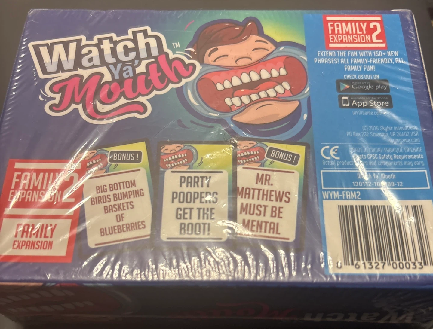 Watch Ya' Mouth Family Expansion 2 Card Game