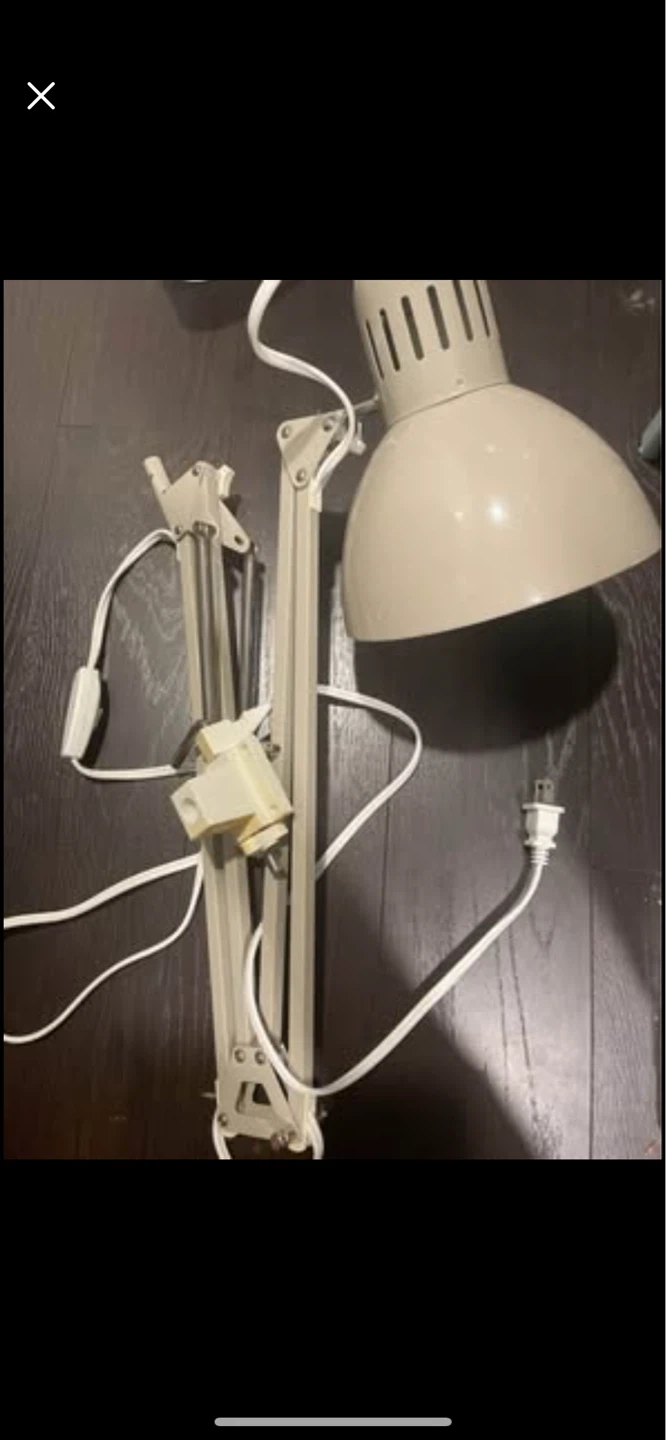 Adjustable Desk Lamp with Swing Arm - photo 2