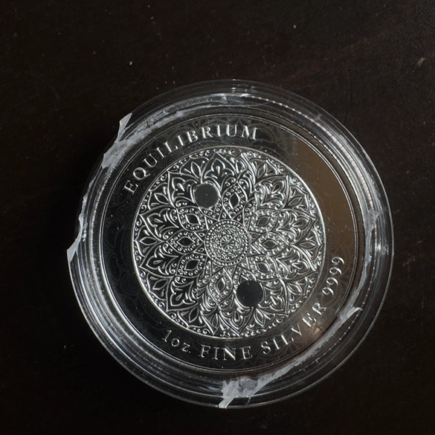 Niue 2023 1 oz Fine Silver Equilibrium Coin - photo 2