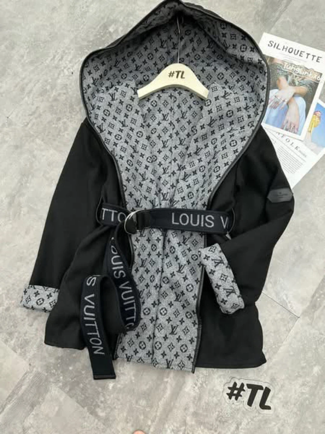 Louis Vuitton Black Reversible Hooded Jacket - photo 2