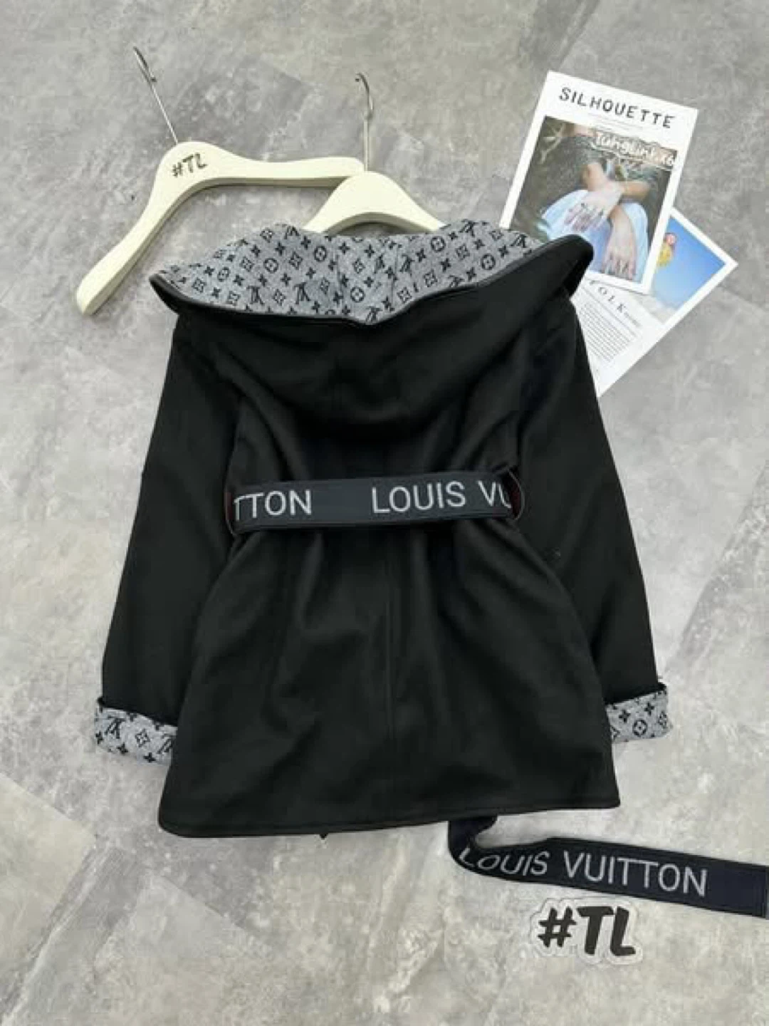 Louis Vuitton Black Reversible Hooded Jacket - photo 3