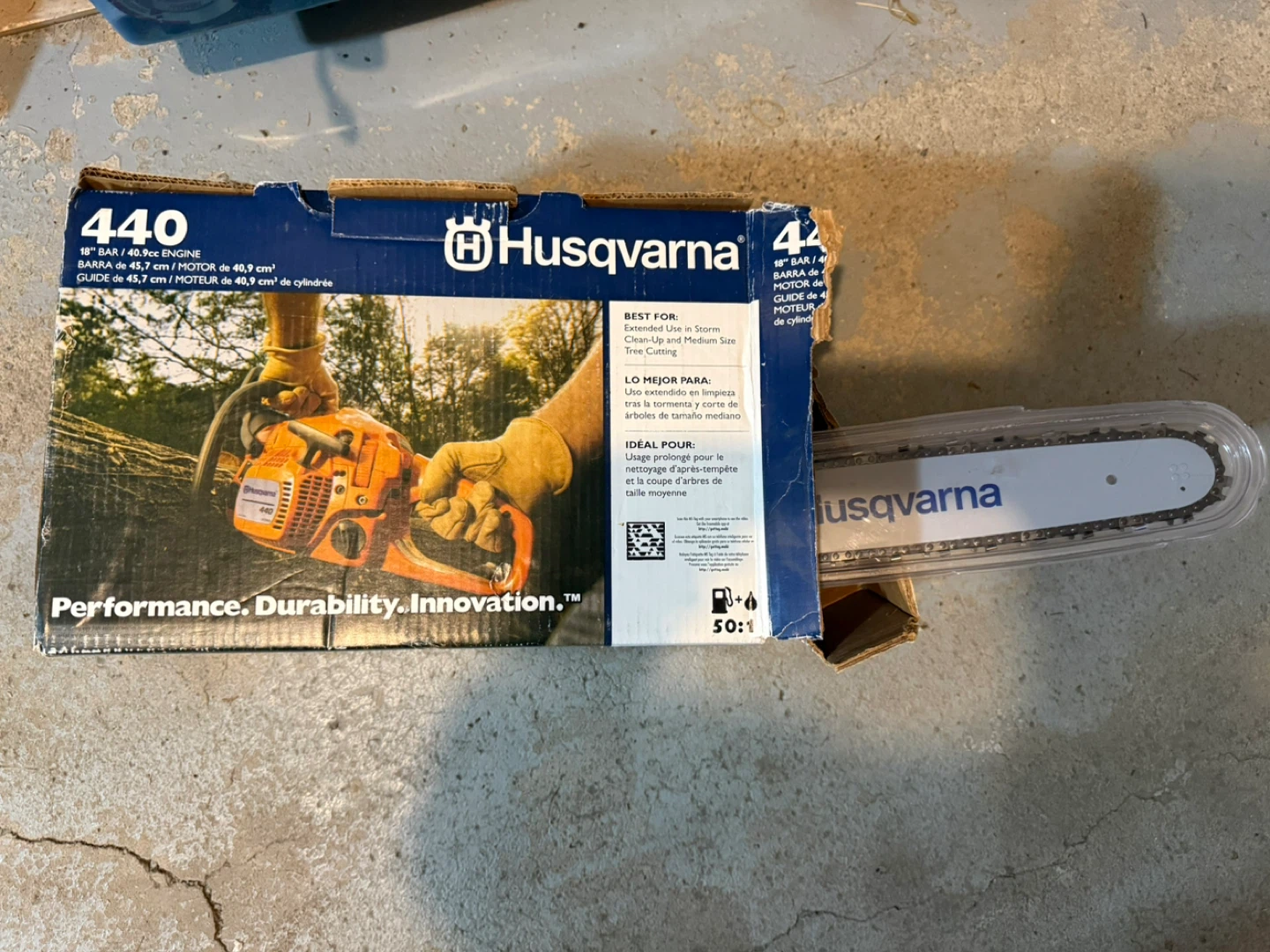 Husqvarna 440 Chainsaw 18" Bar