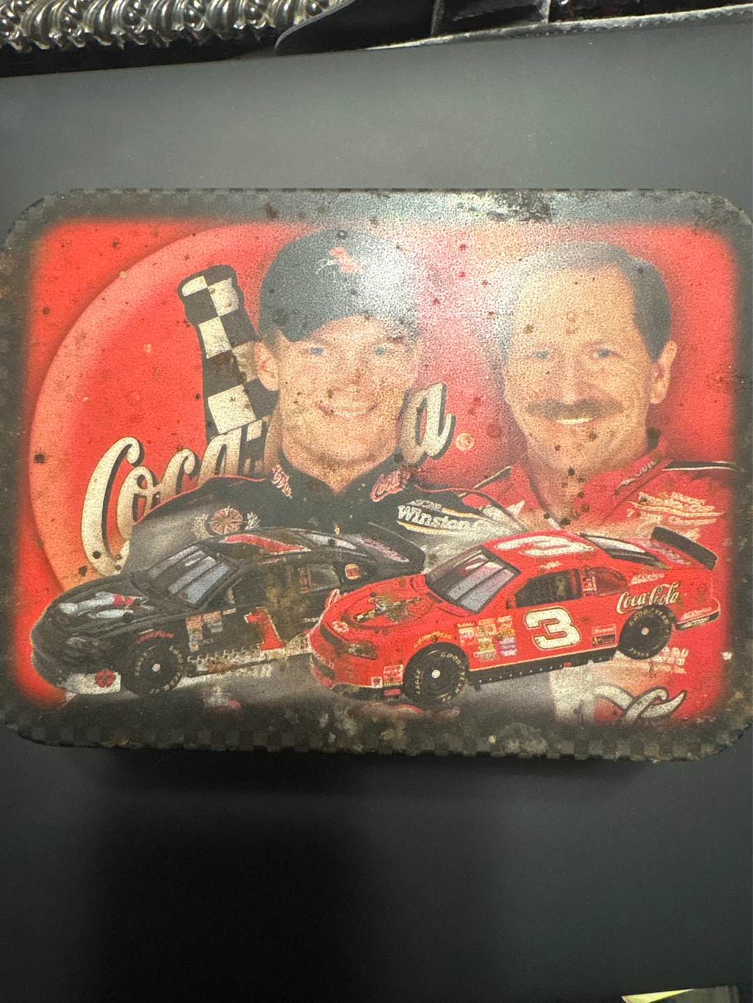 Coca-Cola NASCAR 2 Car Tin Set - photo 2
