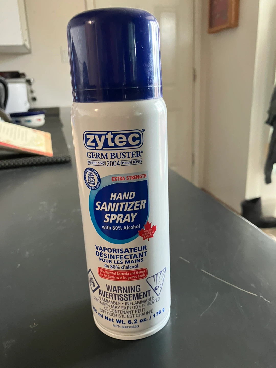 Zytec Germ Buster Hand Sanitizer Spray