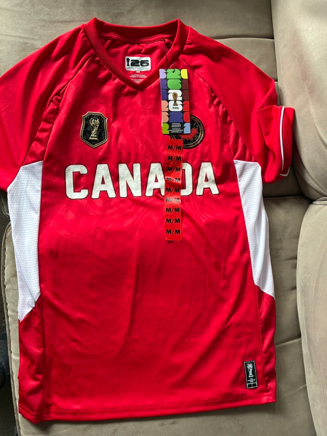 Original FIFA Canada Jersey -NEW-