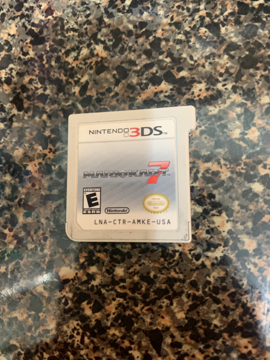 Nintendo 3DS Mario Kart 7 Game Cartridge
