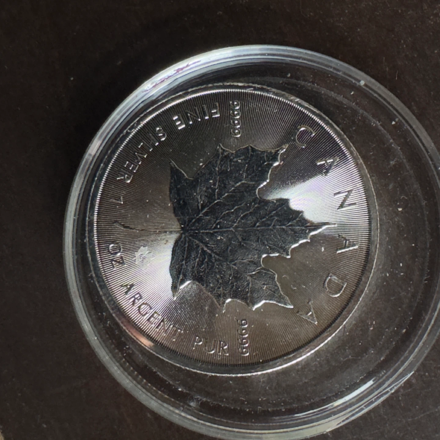2019 Canadian Maple Leaf Silver Coin
