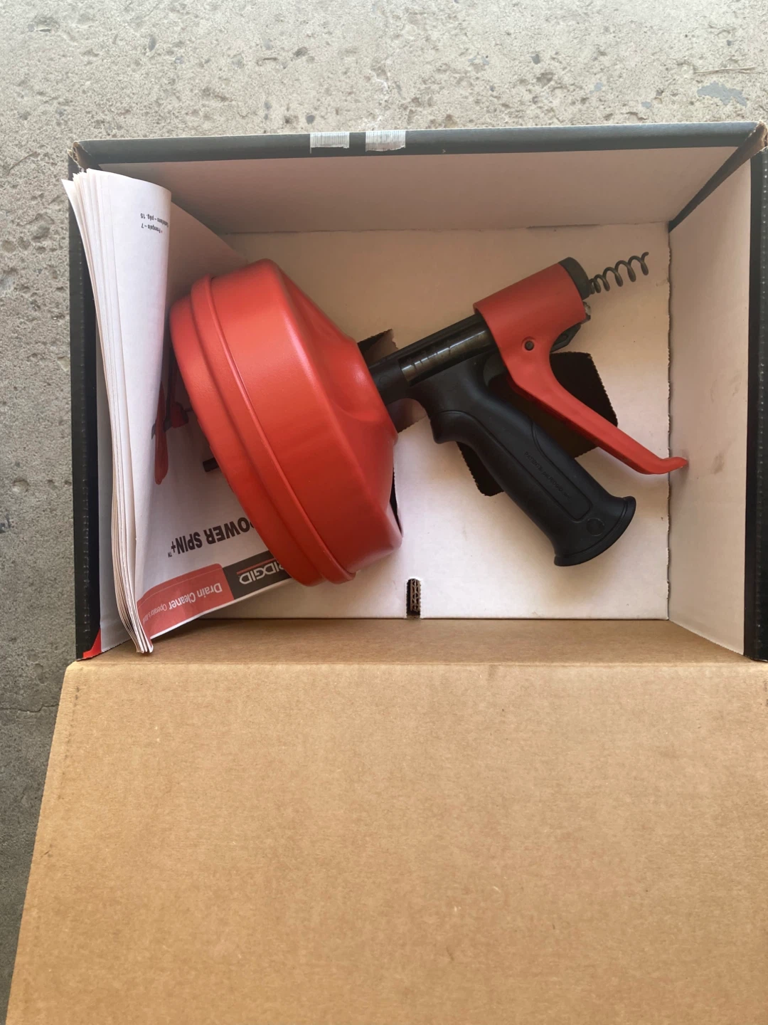 RIDGID Power Spin Drain Cleaner with Autofeed Technology - photo 2