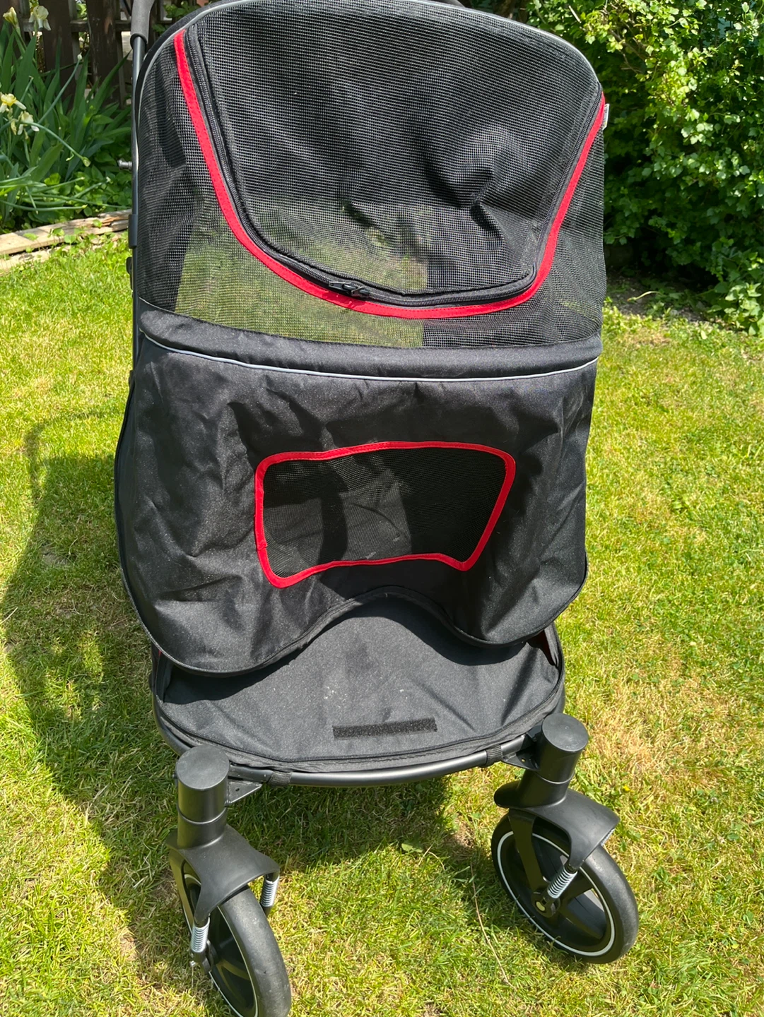Black and Red Pet Stroller - photo 3