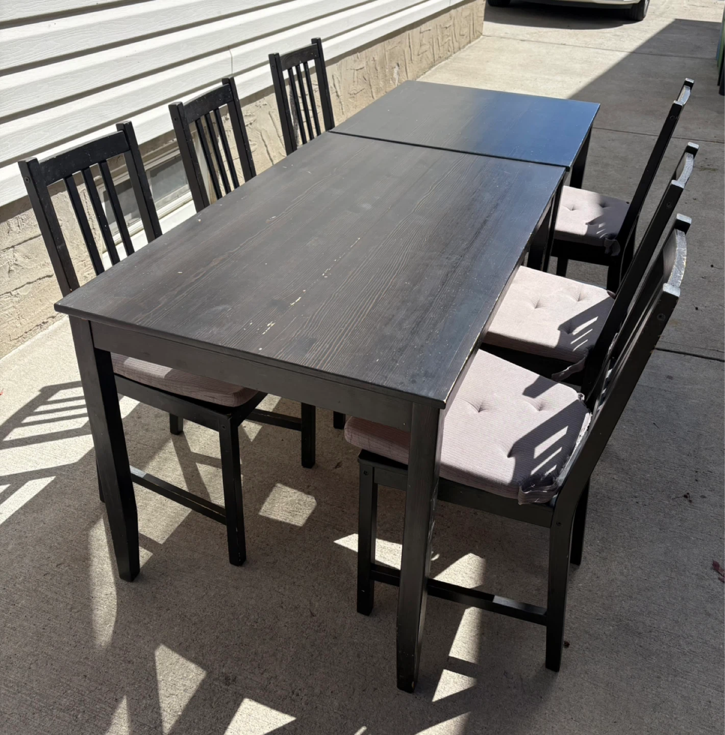 Ikea Chairs, Tables, and Chair Cushions
