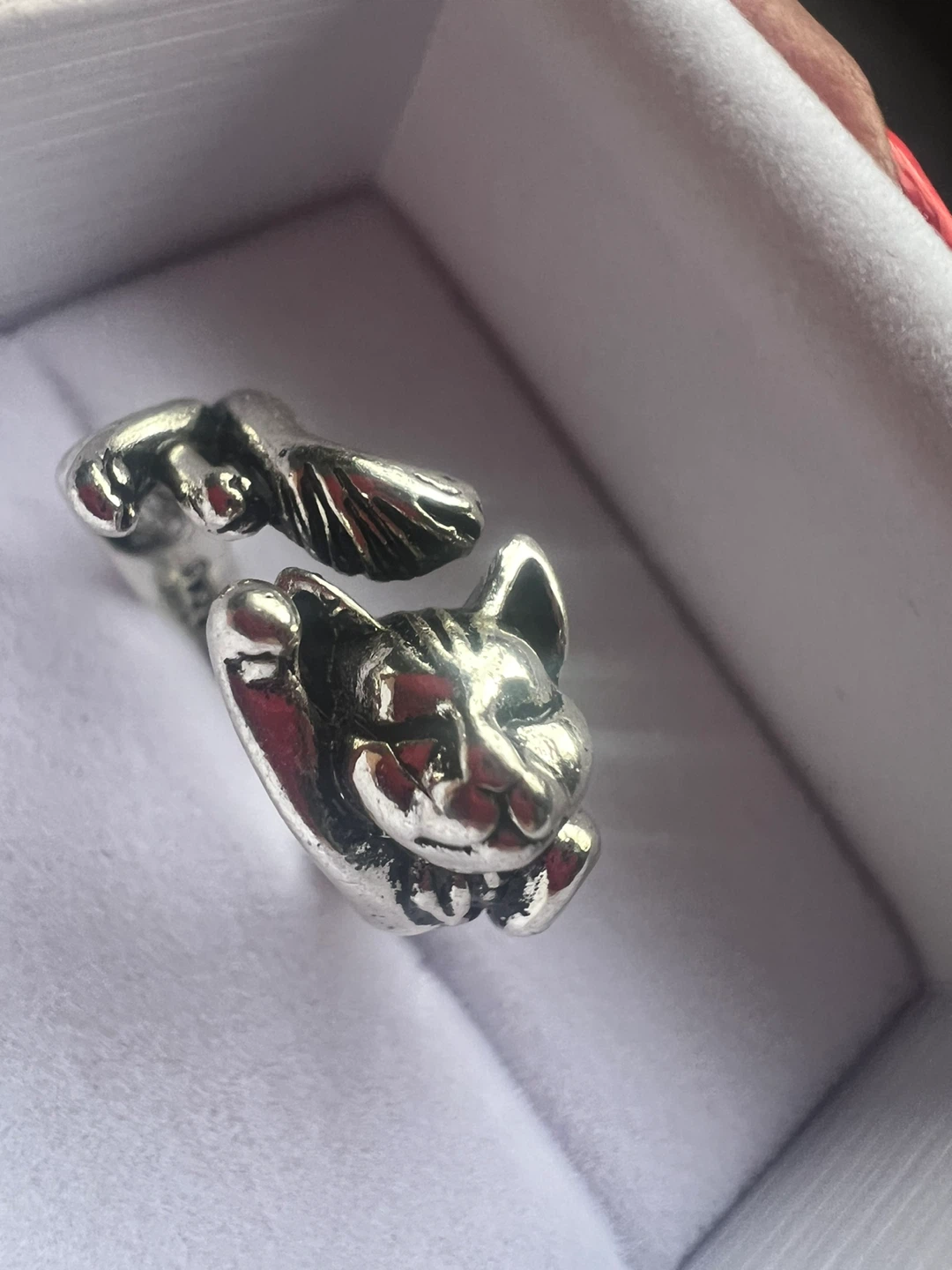 925 Silver Cat Ring - photo 3