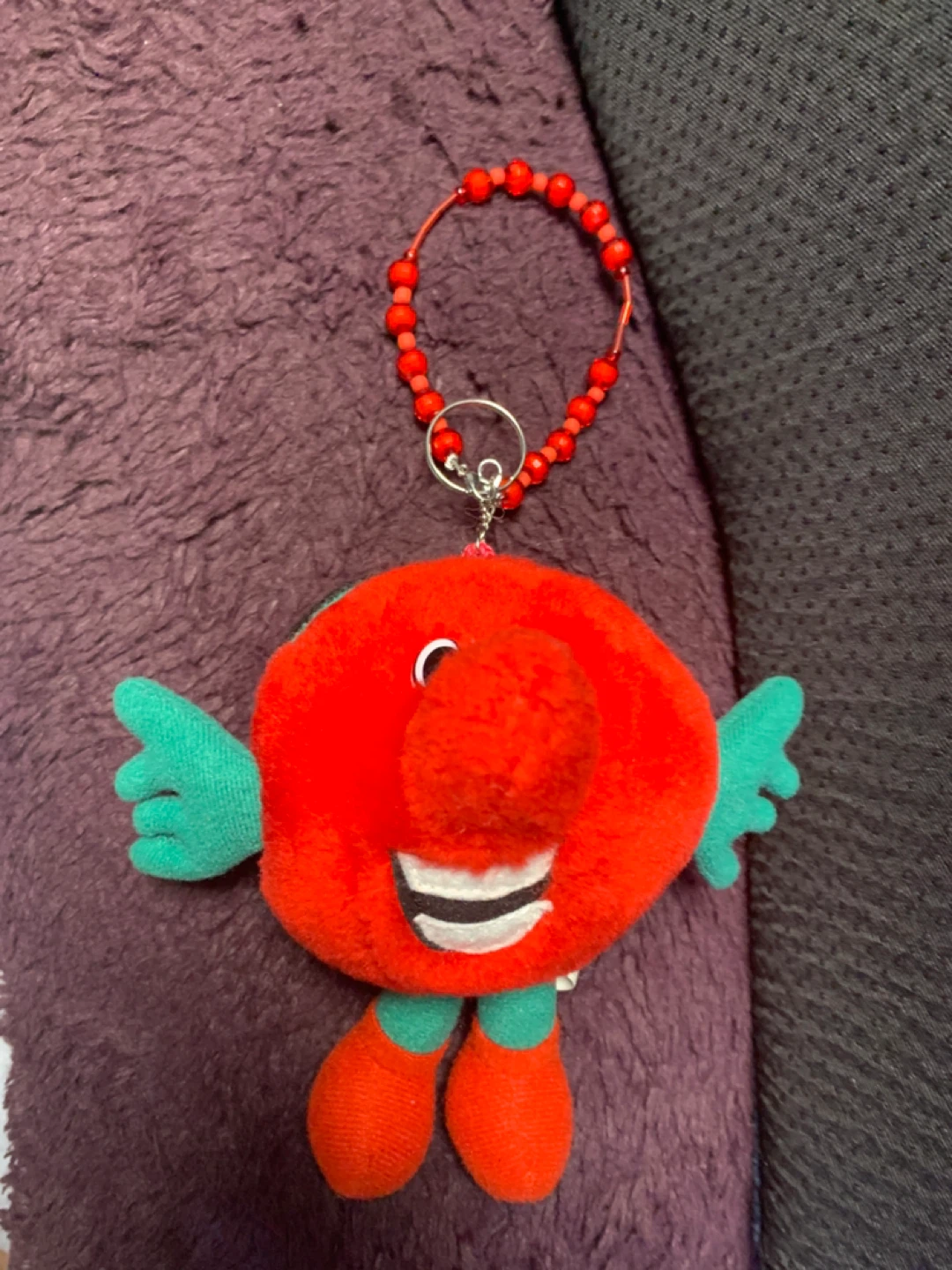 Plush Fruit Keychain Charm - photo 2