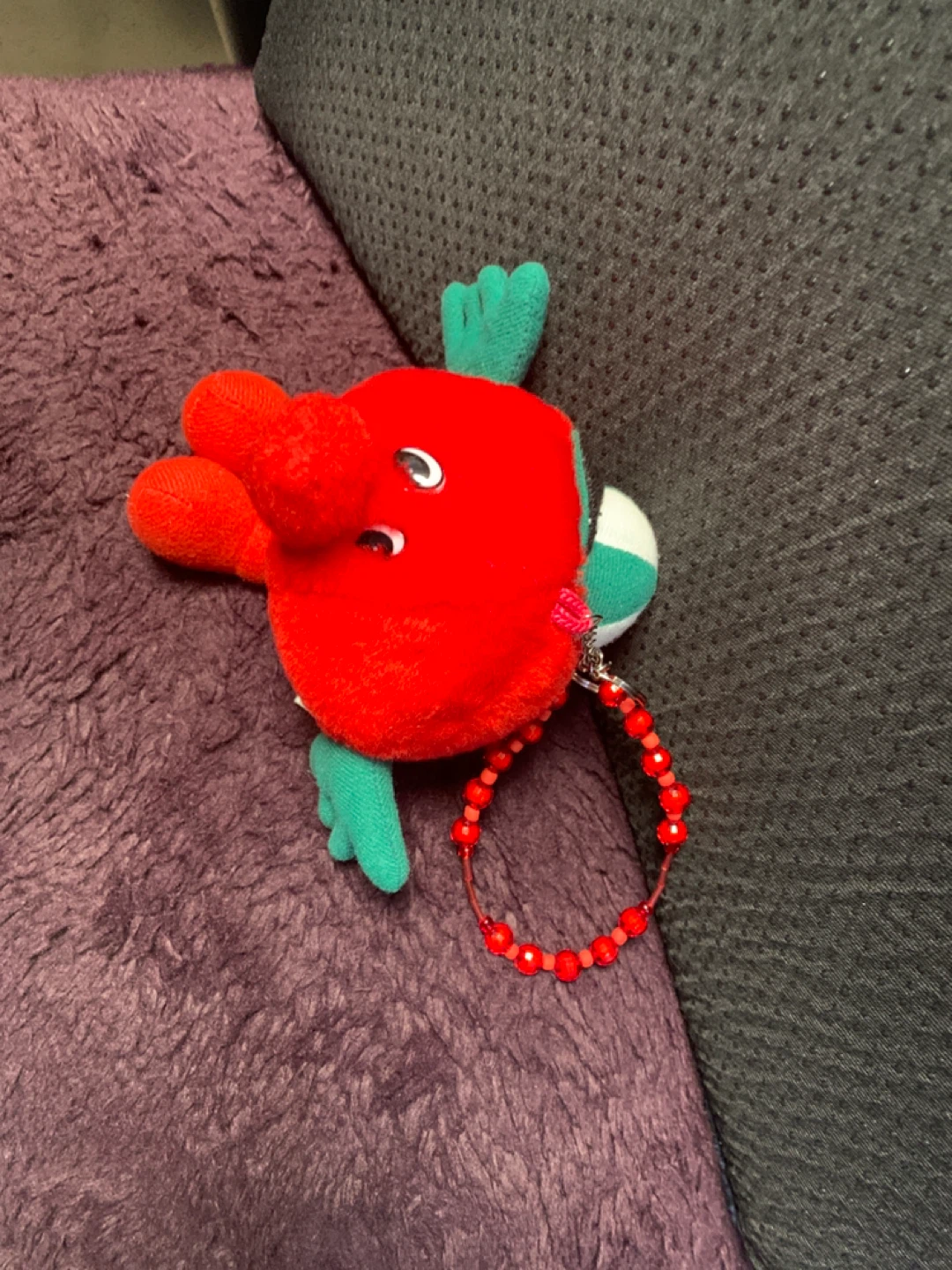 Plush Fruit Keychain Charm - photo 3