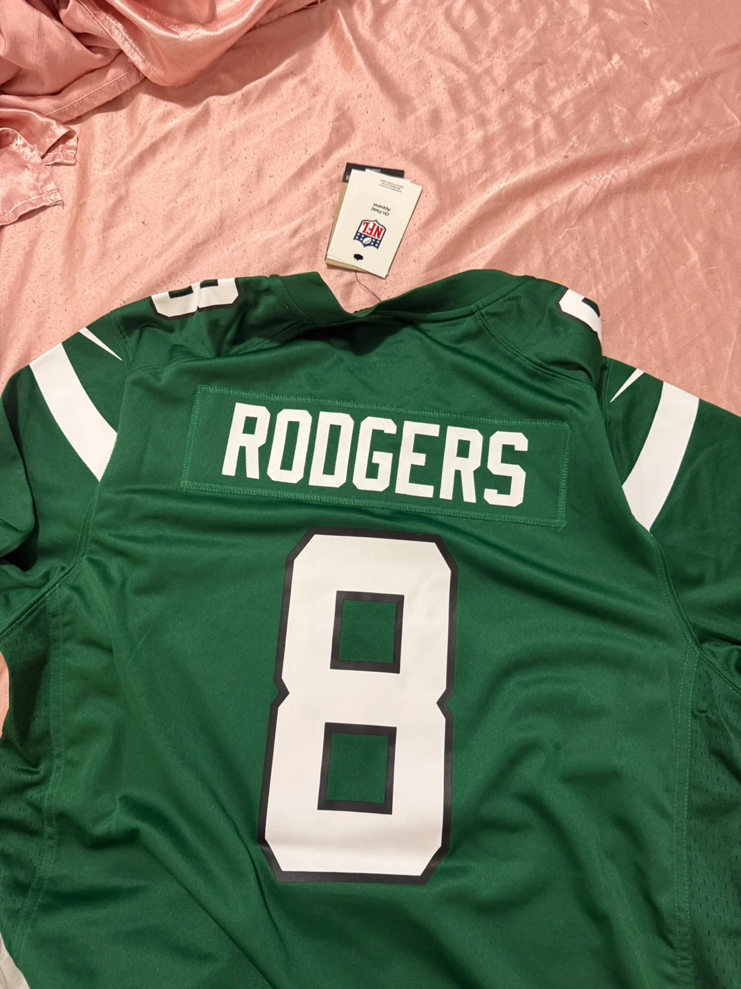 Nike New York Jets Aaron Rodgers #8 NFL Jersey Size M, L or XL