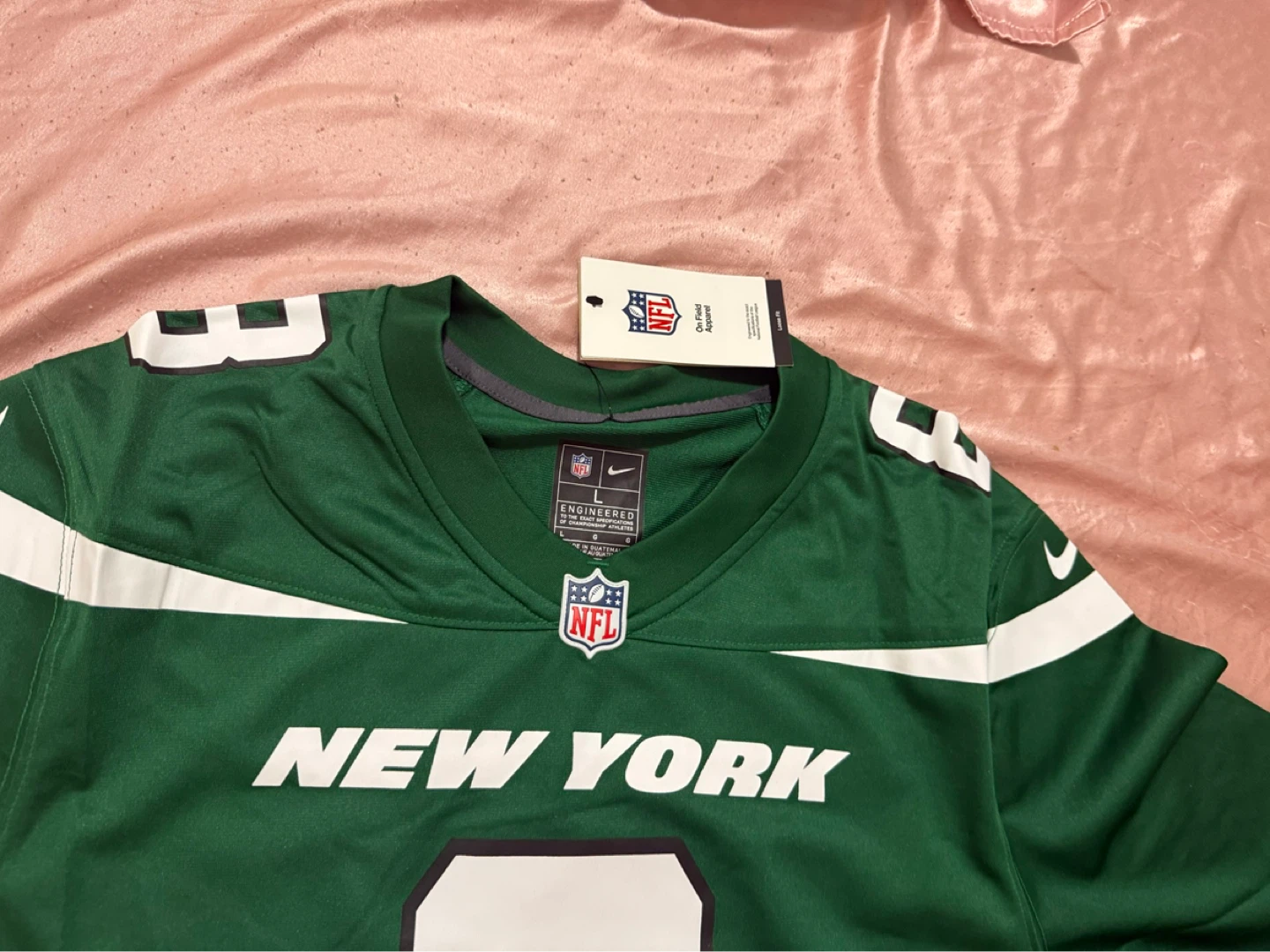 Nike New York Jets Aaron Rodgers #8 NFL Jersey Size M, L or XL - photo 3