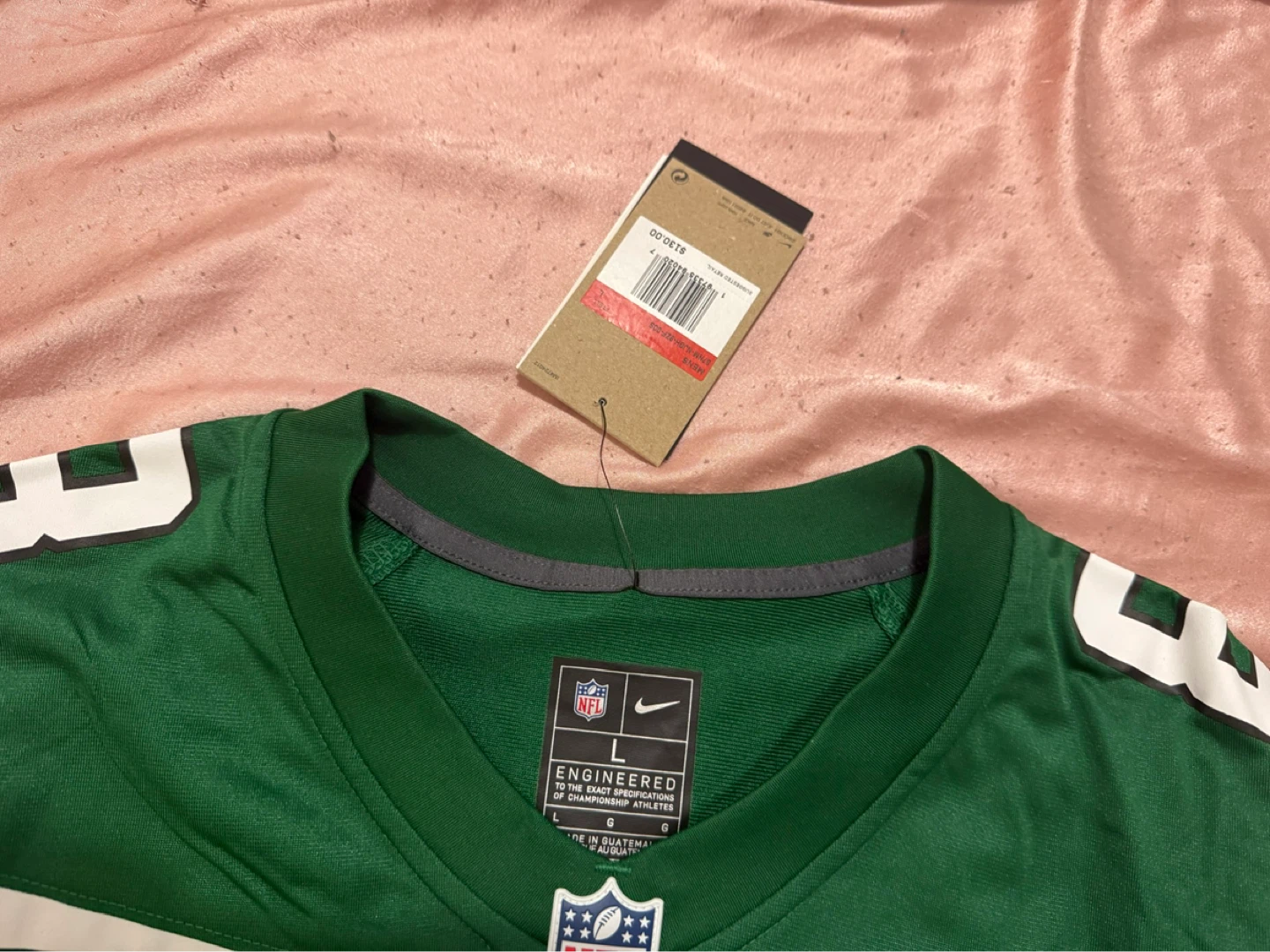 Nike New York Jets Aaron Rodgers #8 NFL Jersey Size M, L or XL - photo 4
