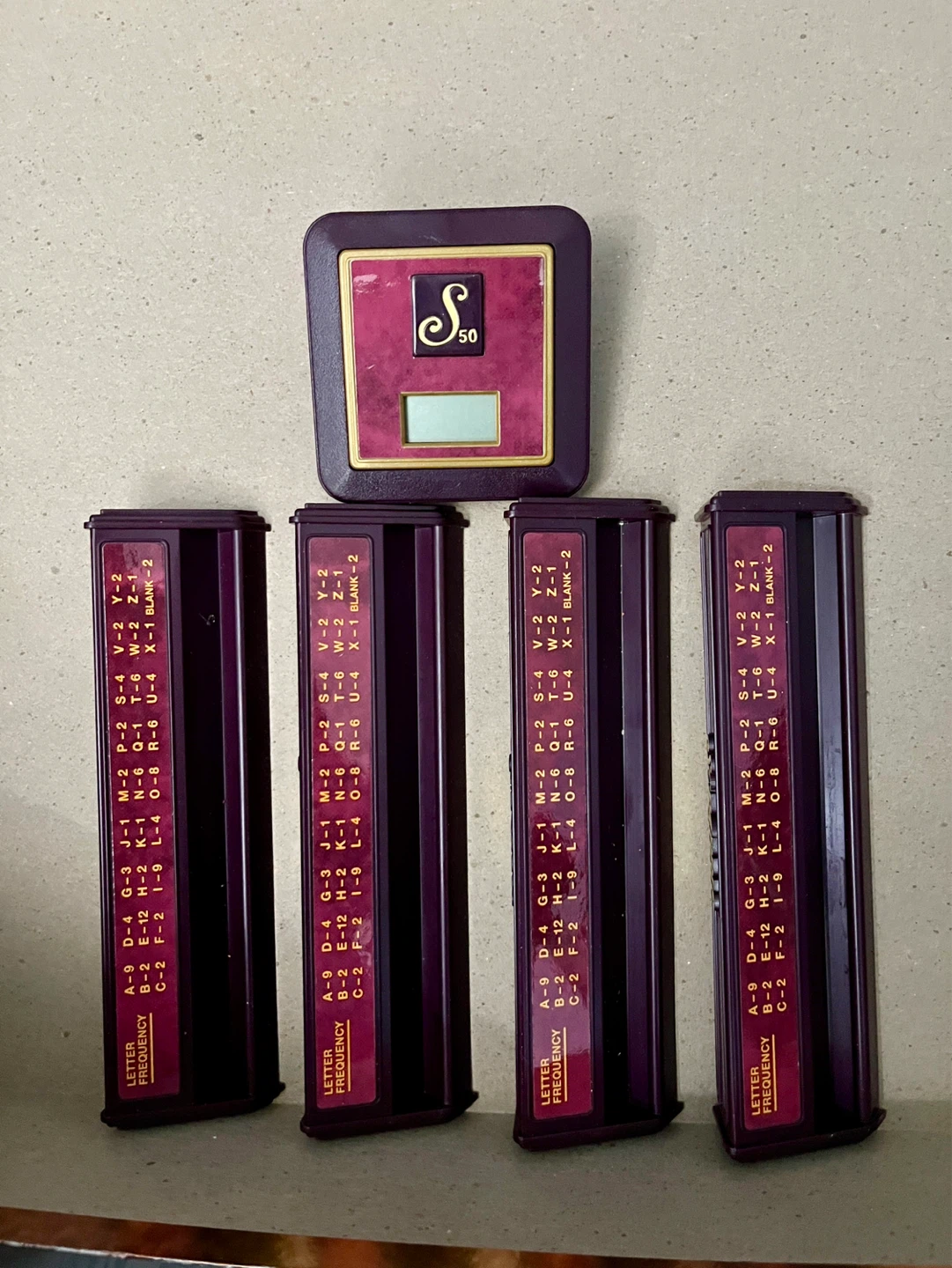 Scrabble 50th Anniversary Collector's Edition Board Game - photo 3
