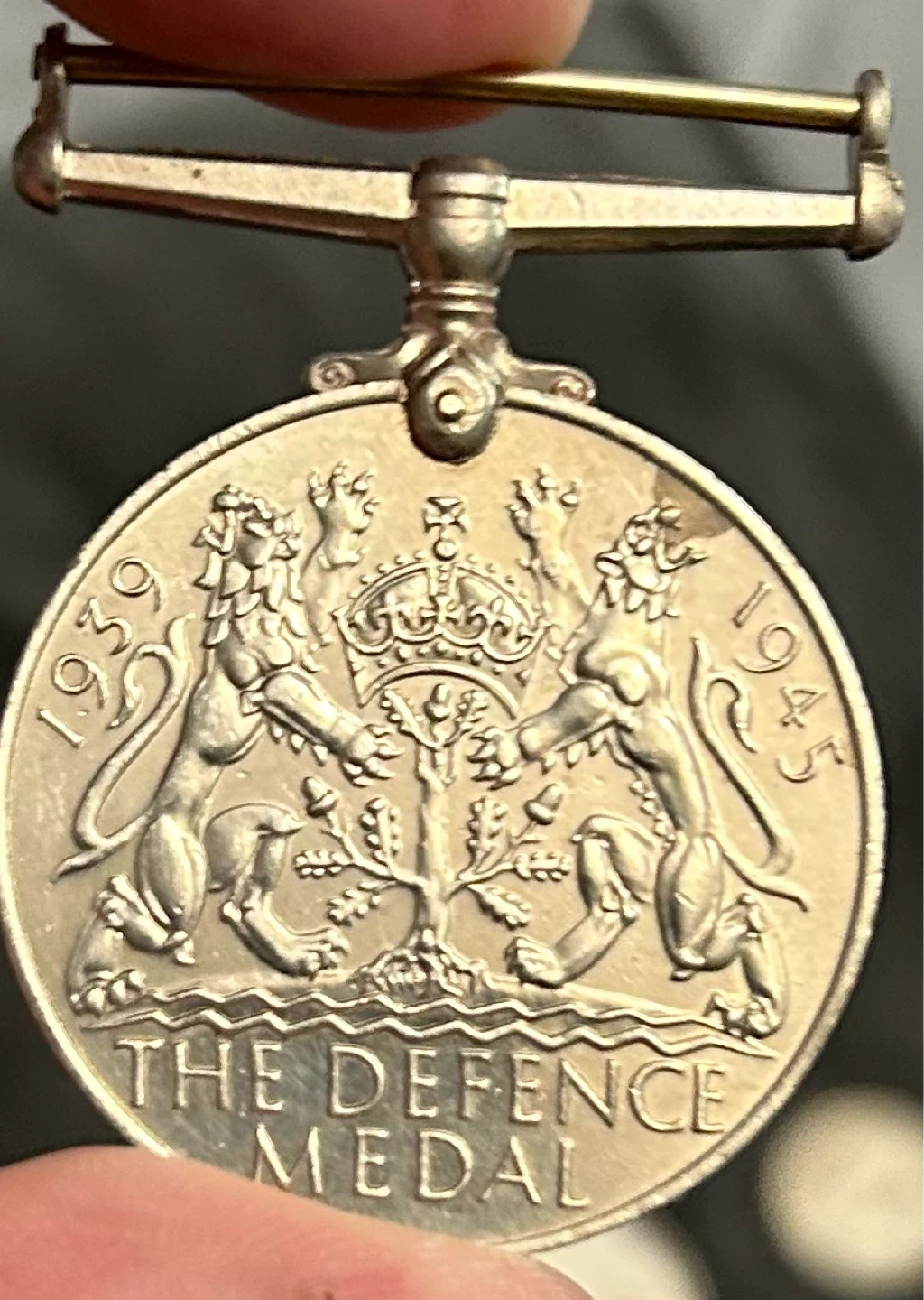 Canadian WWII War Medal 1939–1945 Silver Issue