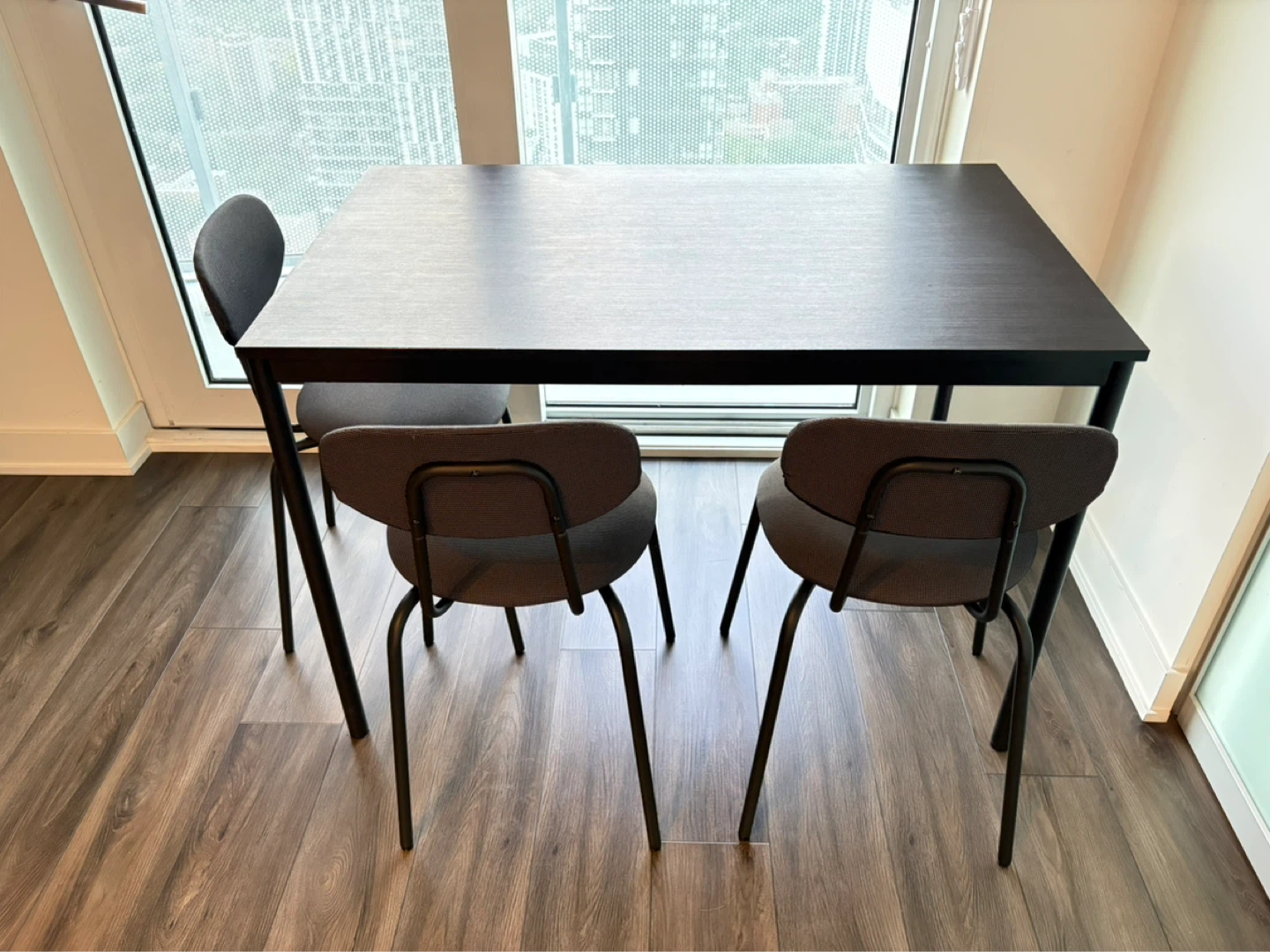 IKEA SANDSBERG Dining Table and 3 Chairs - photo 2