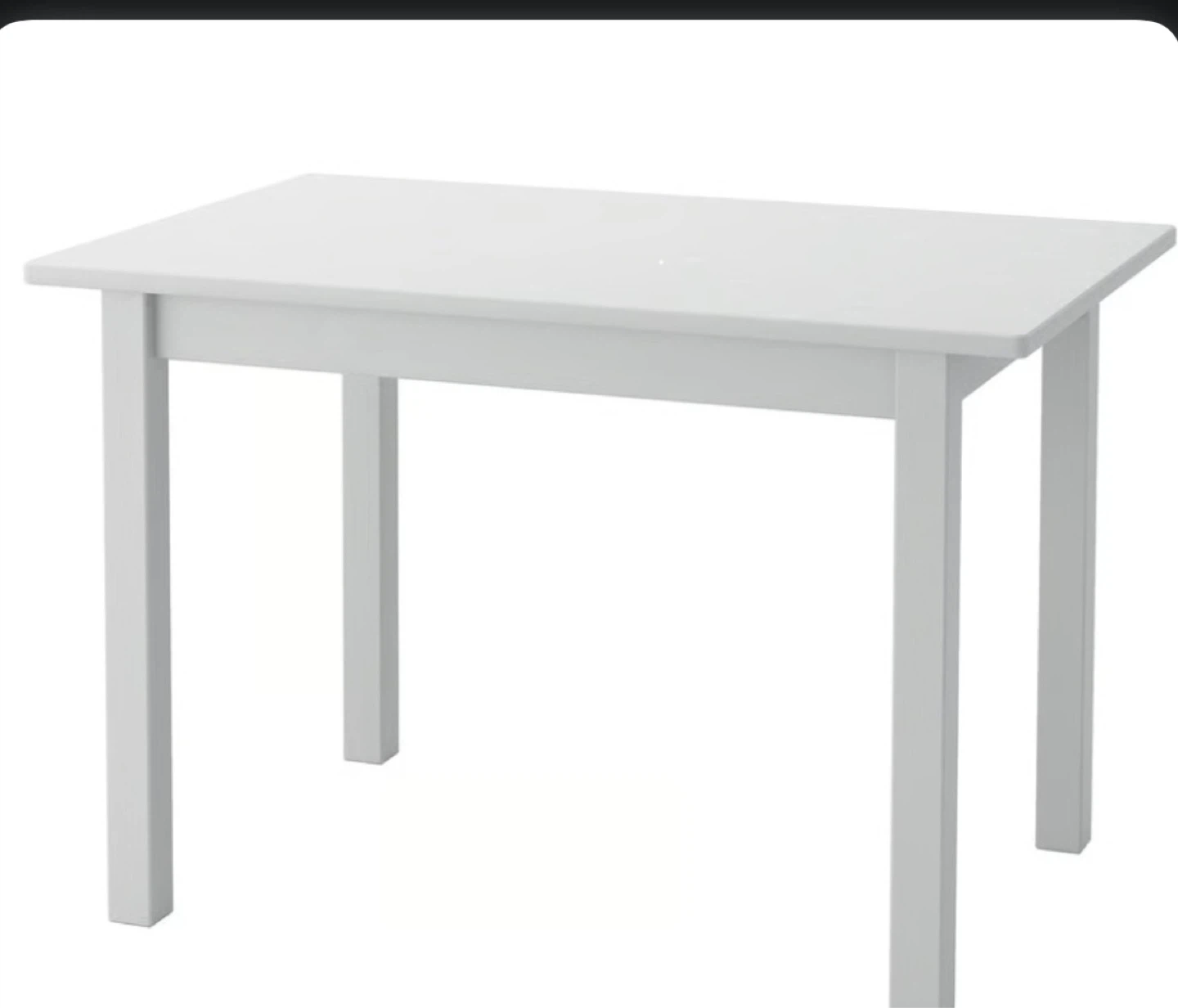 White Kids Table and Chair Set - photo 2