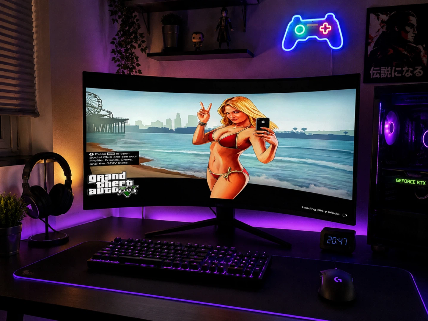 LG UltraGear OLED 39" Curved Gaming Monitor - photo 4