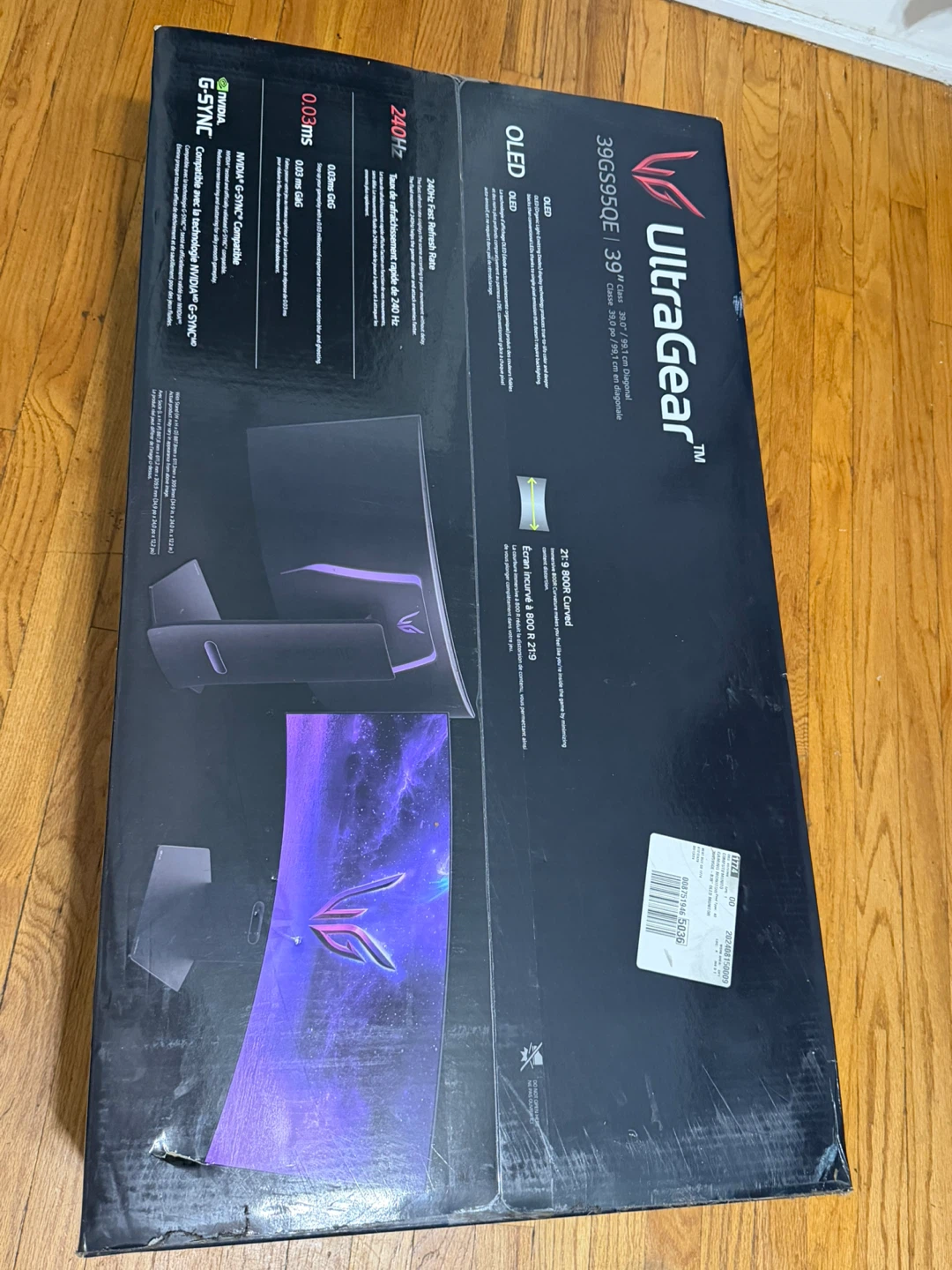 LG UltraGear OLED 39" Curved Gaming Monitor - photo 5