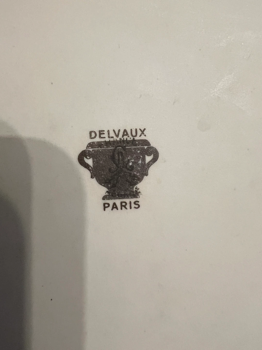 Delvaux Paris Vintage Porcelain Serving Platter - photo 4