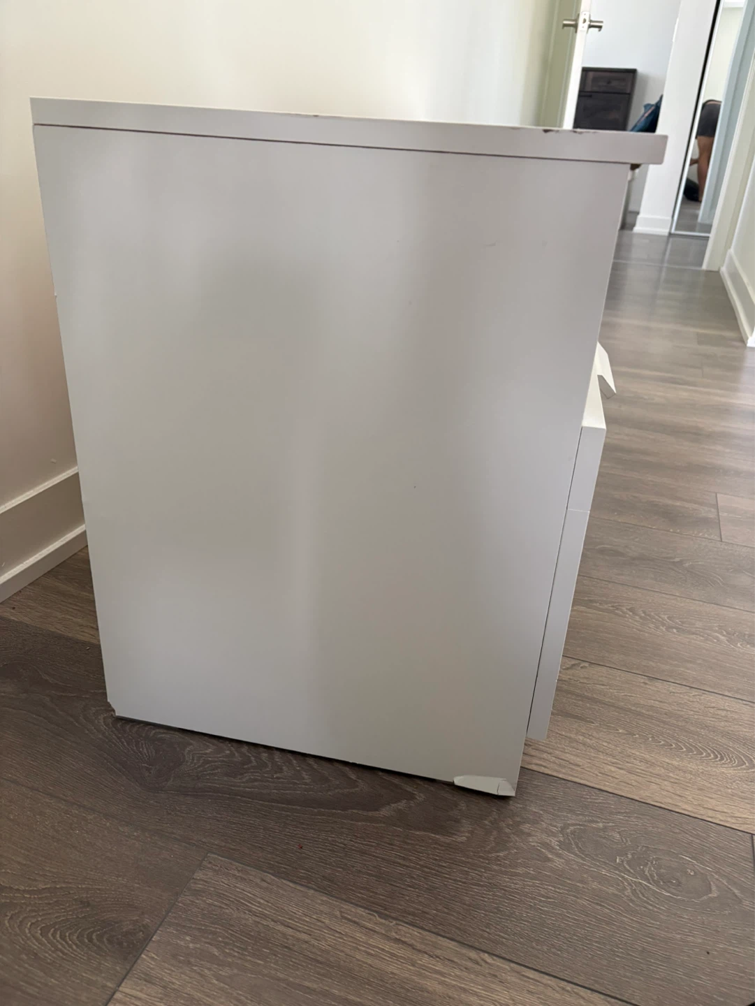 White TV Stand / Media Console - photo 2