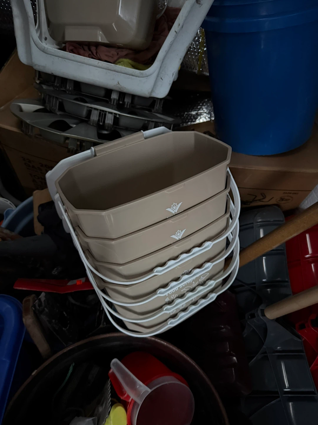 Food Scraps Only Bin with Handle - photo 2