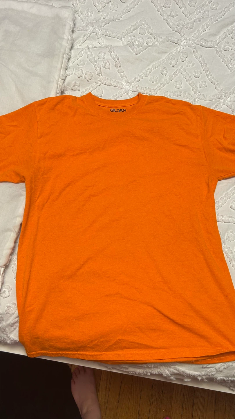Gildan Orange T-Shirt #freecycle