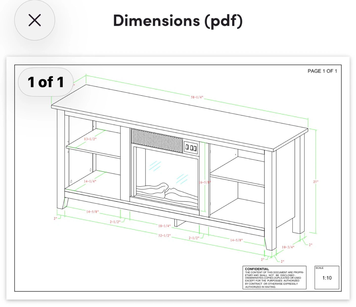 Darby Home Co Kneeland TV Stand with Electric Fireplace - photo 5